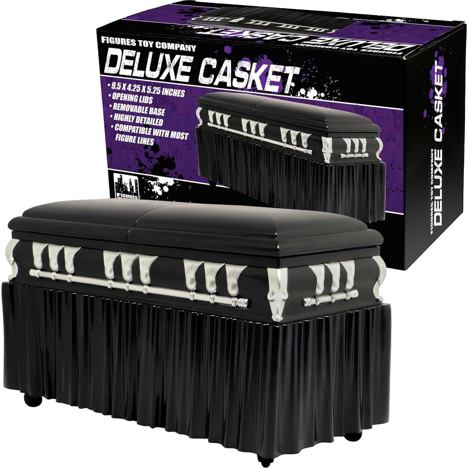 Juego de 2 Ataúdes Deluxe para Figuras de Lucha Libre