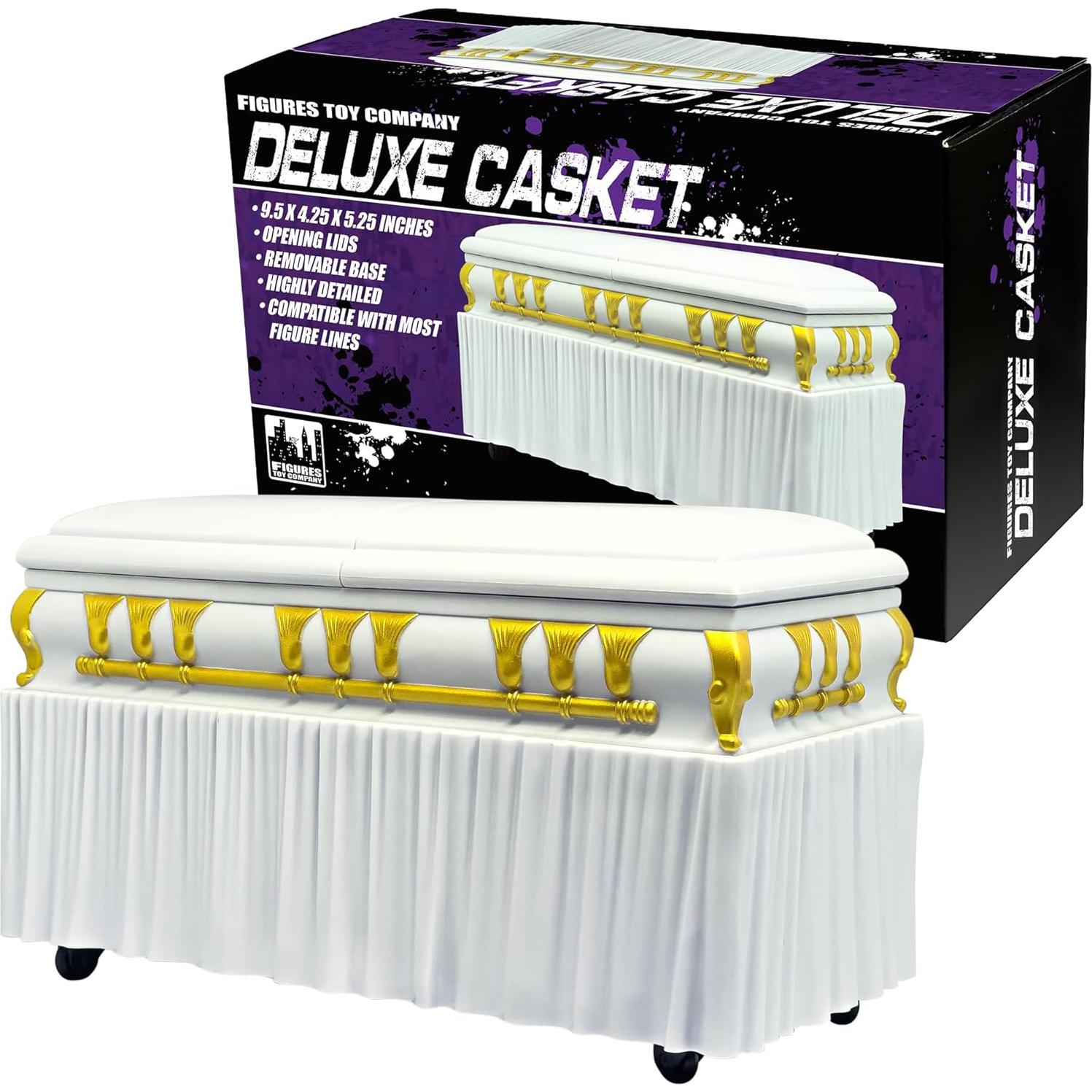 Juego de 2 Ataúdes Deluxe para Figuras de Lucha Libre