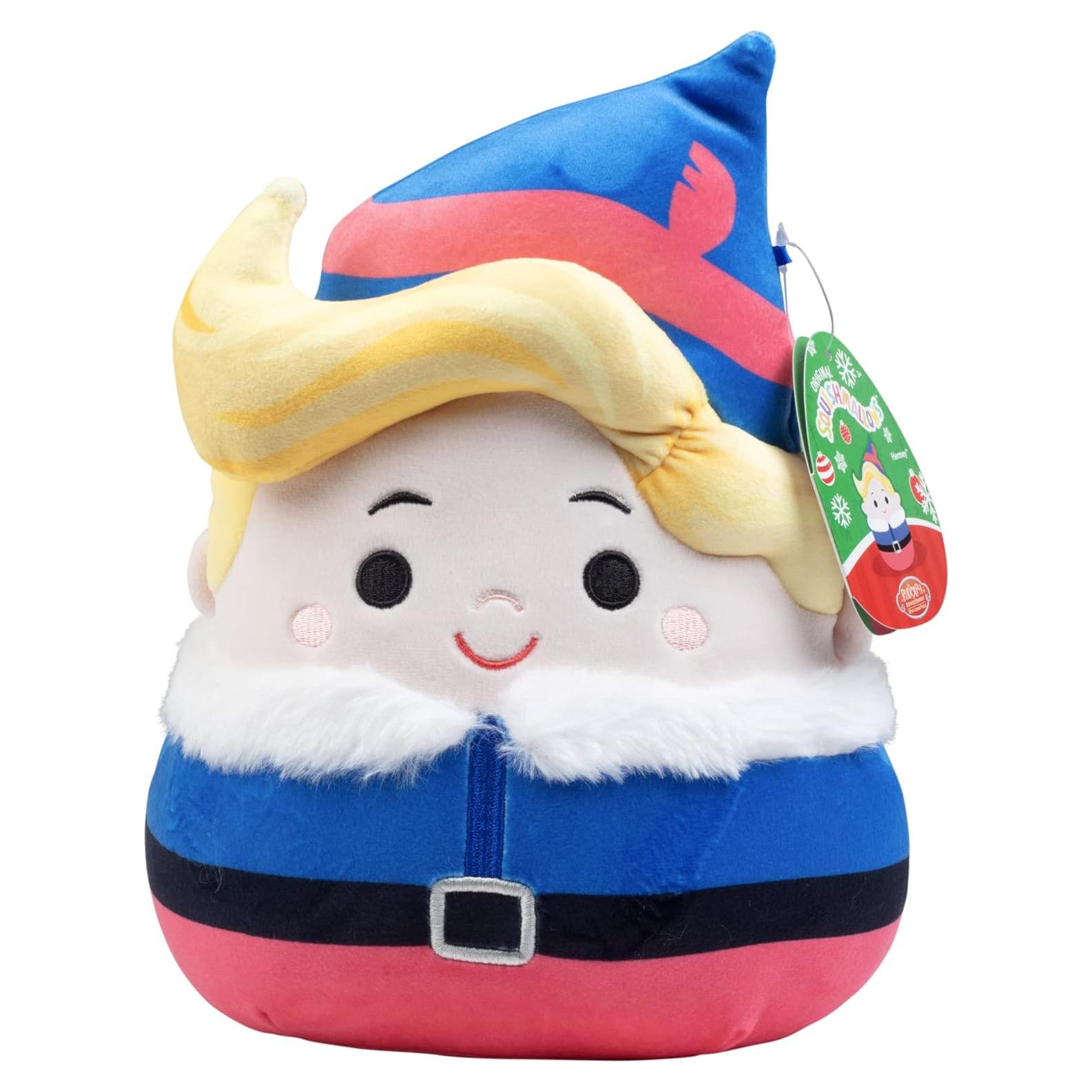 Squishmallows Hermey El Elfo 20 cm - Peluche Suave Oficial