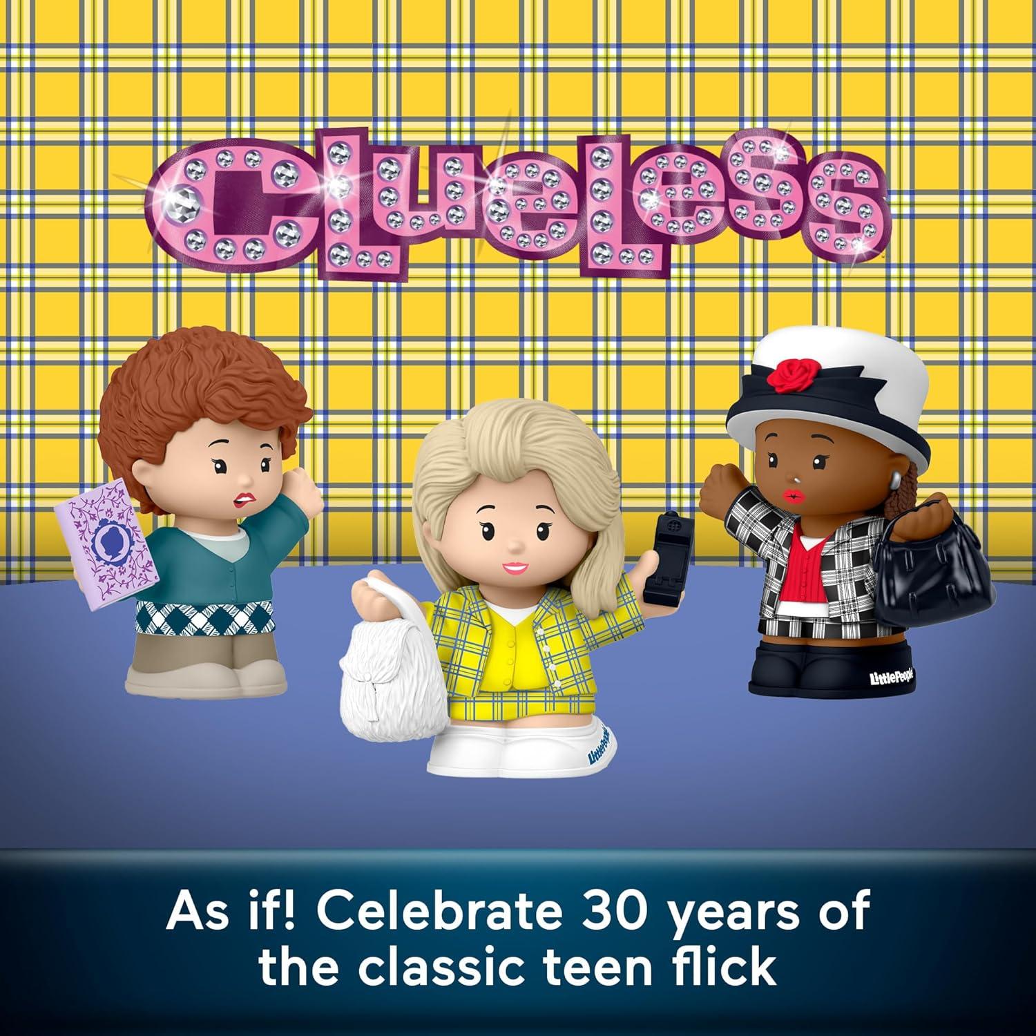 Conjunto Edición Especial Little People Clueless - 3 Figuras