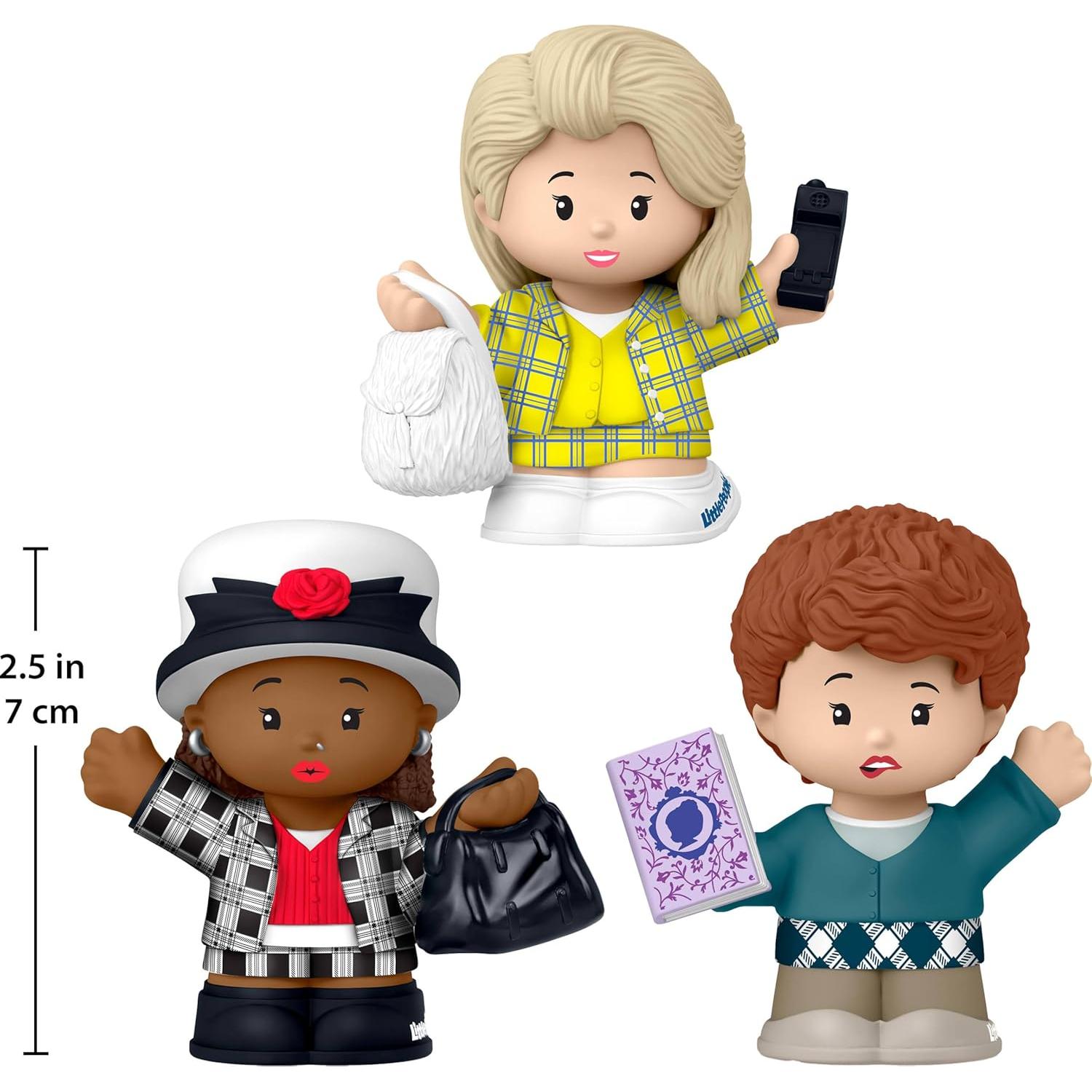 Conjunto Edición Especial Little People Clueless - 3 Figuras