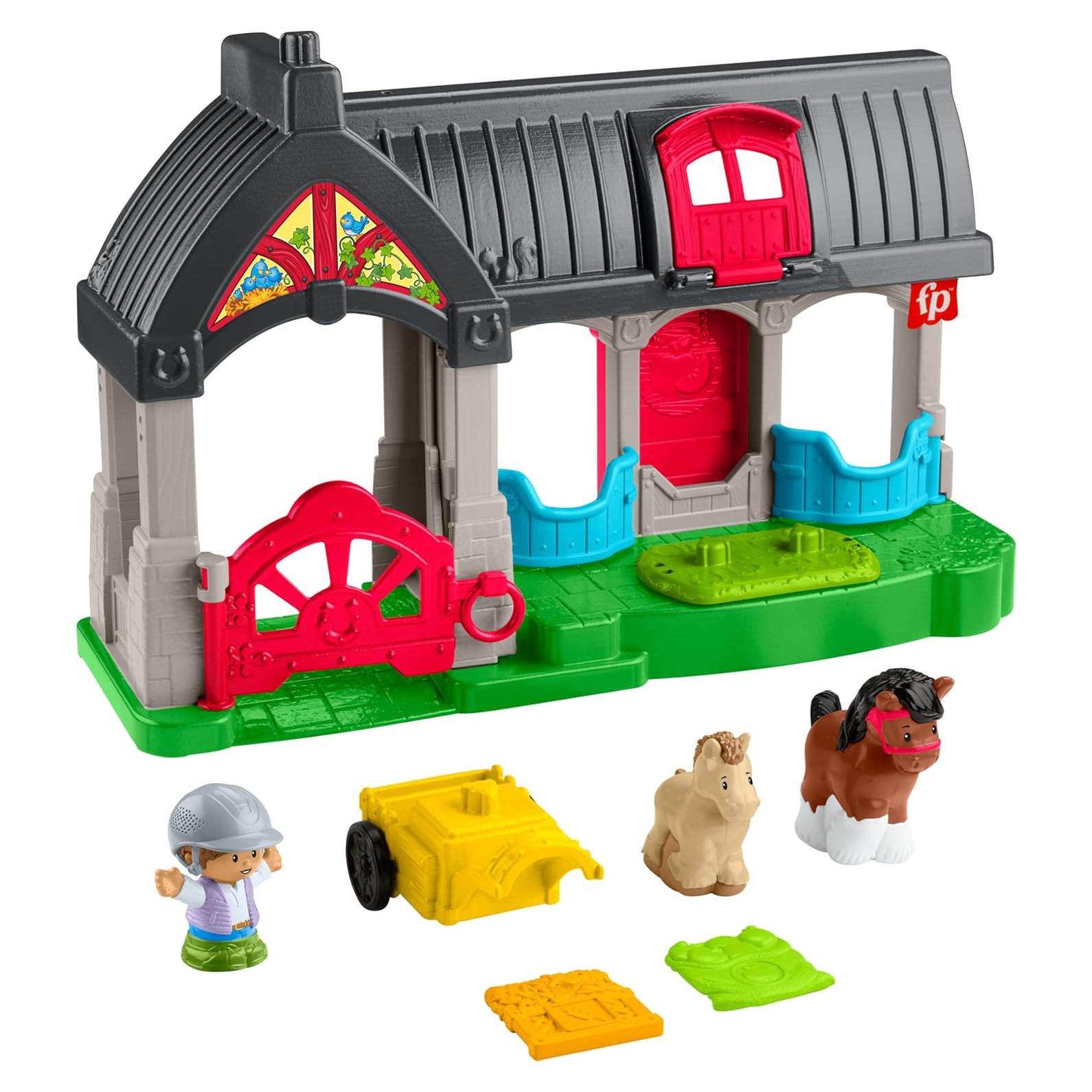 Establo de Caballos Fisher-Price Little People con Sonidos