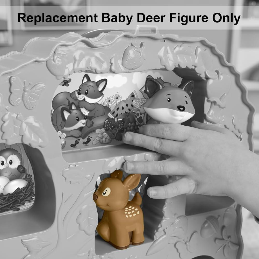 Figura de Ciervo Bebé Marrón Manchado Fisher-Price HWB29