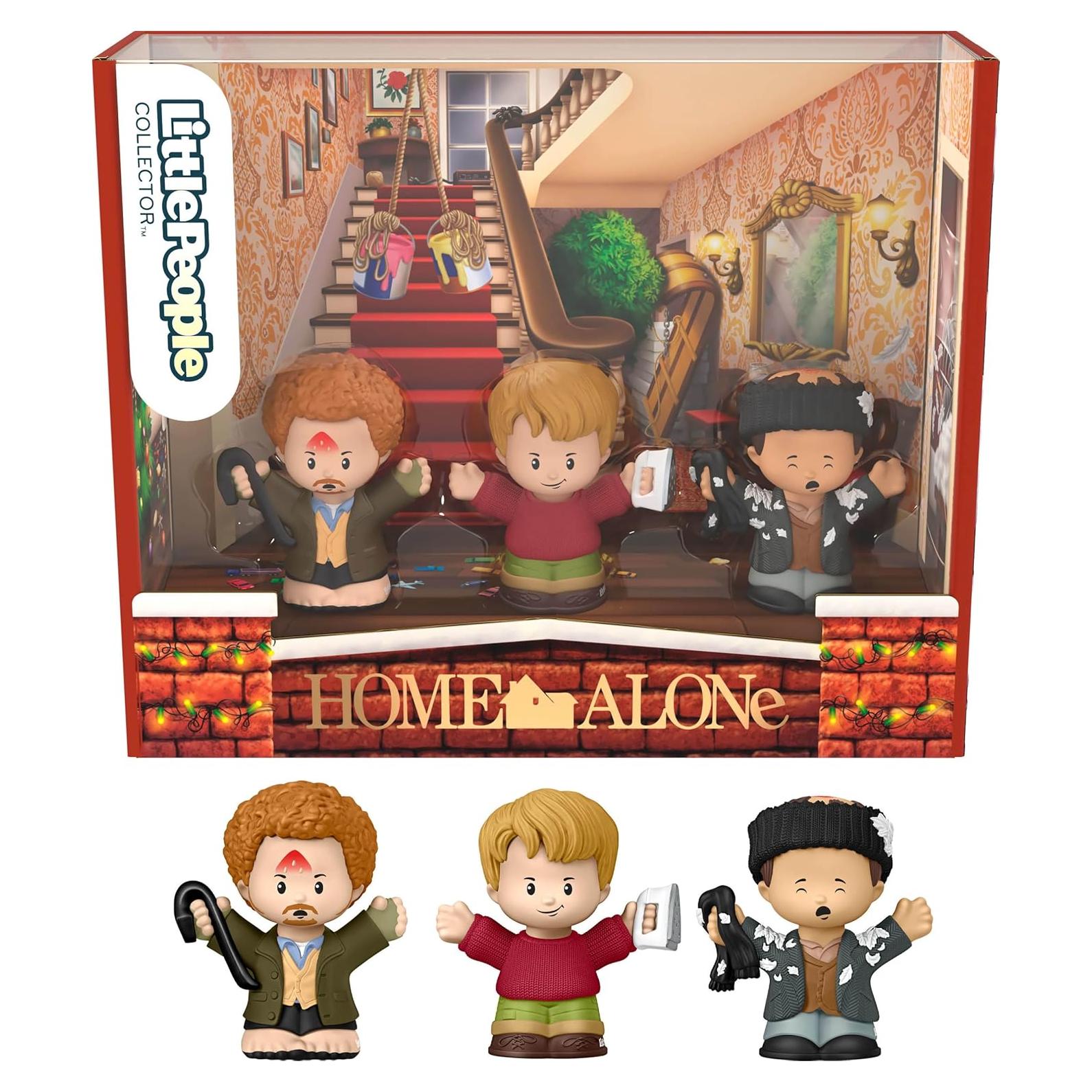 Conjunto de Figuras Little People Collector Fisher-Price Solo en Casa