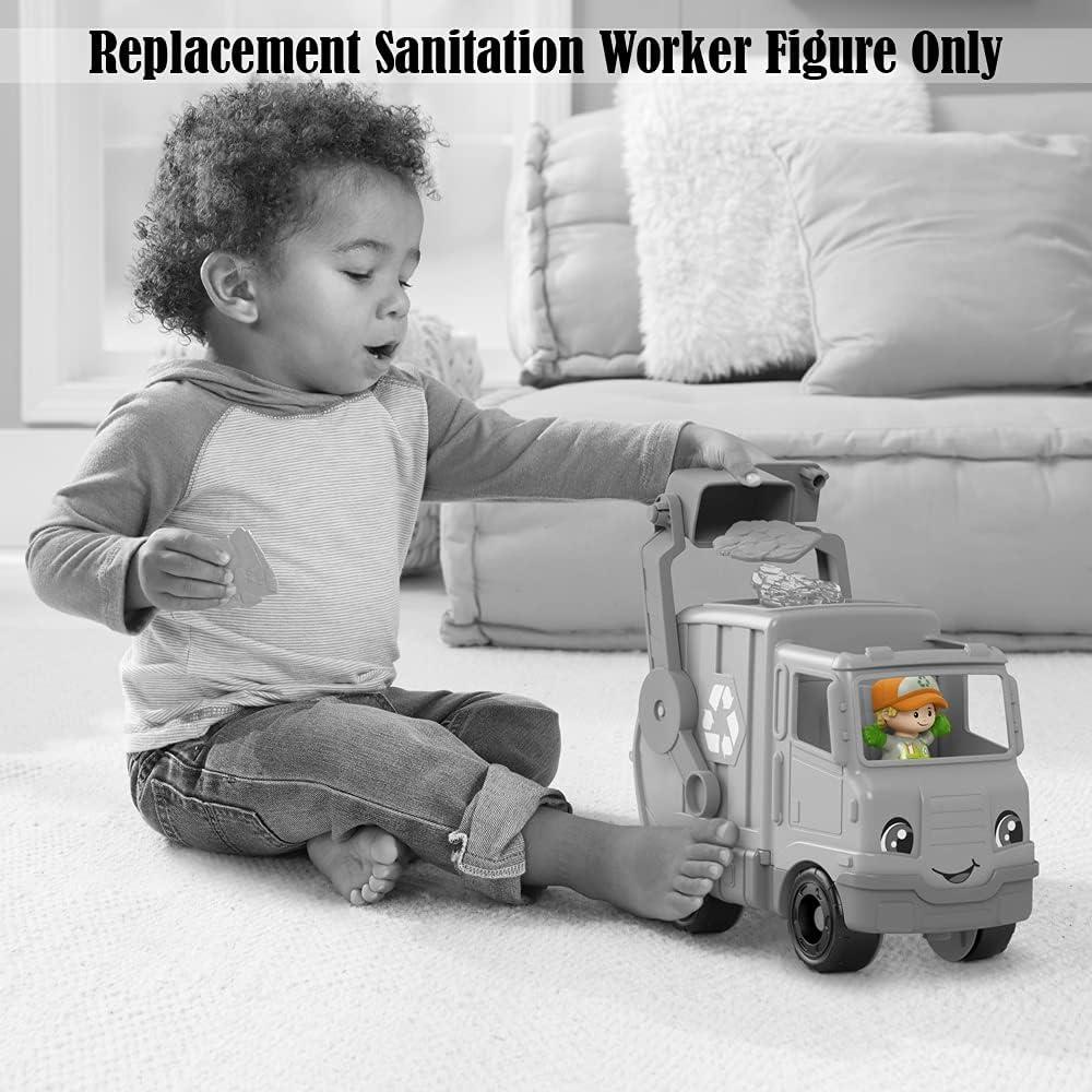 Figura de Reemplazo Fisher-Price Camión de Reciclaje GWD29