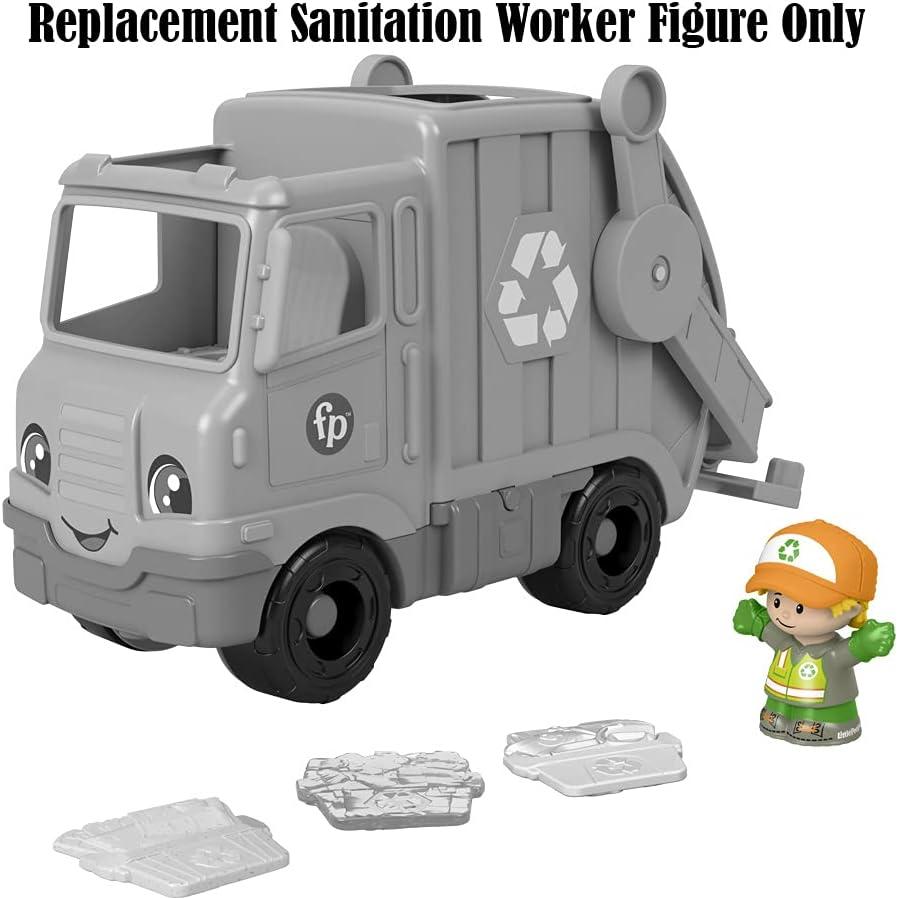 Figura de Reemplazo Fisher-Price Camión de Reciclaje GWD29