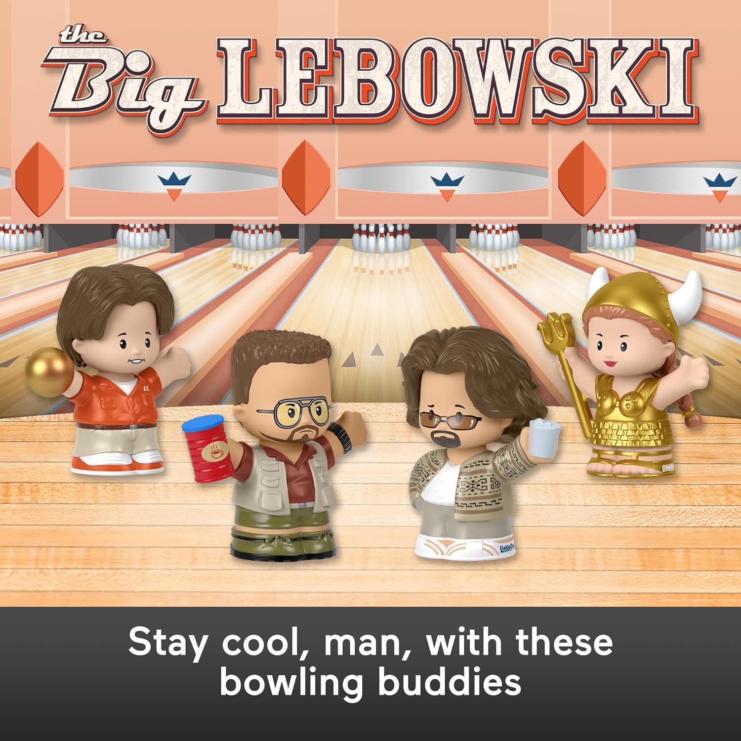 Set de Figuras Coleccionista Little People The Big Lebowski - 4 Piezas