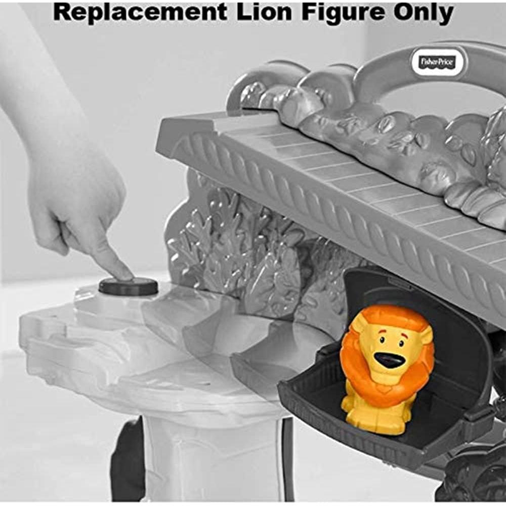 Figura de León de Reemplazo Fisher-Price FHF35 - 12.6x10.2x4.6 cm
