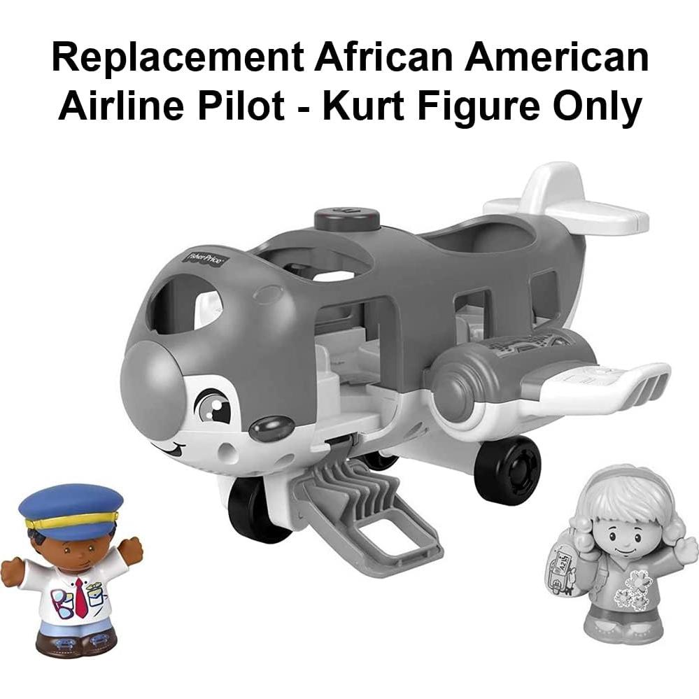 Figura de Piloto de Aerolínea Kurt Fisher-Price DJB53