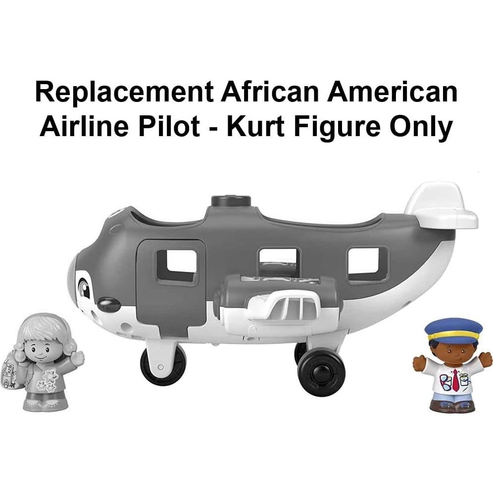 Figura de Piloto de Aerolínea Kurt Fisher-Price DJB53