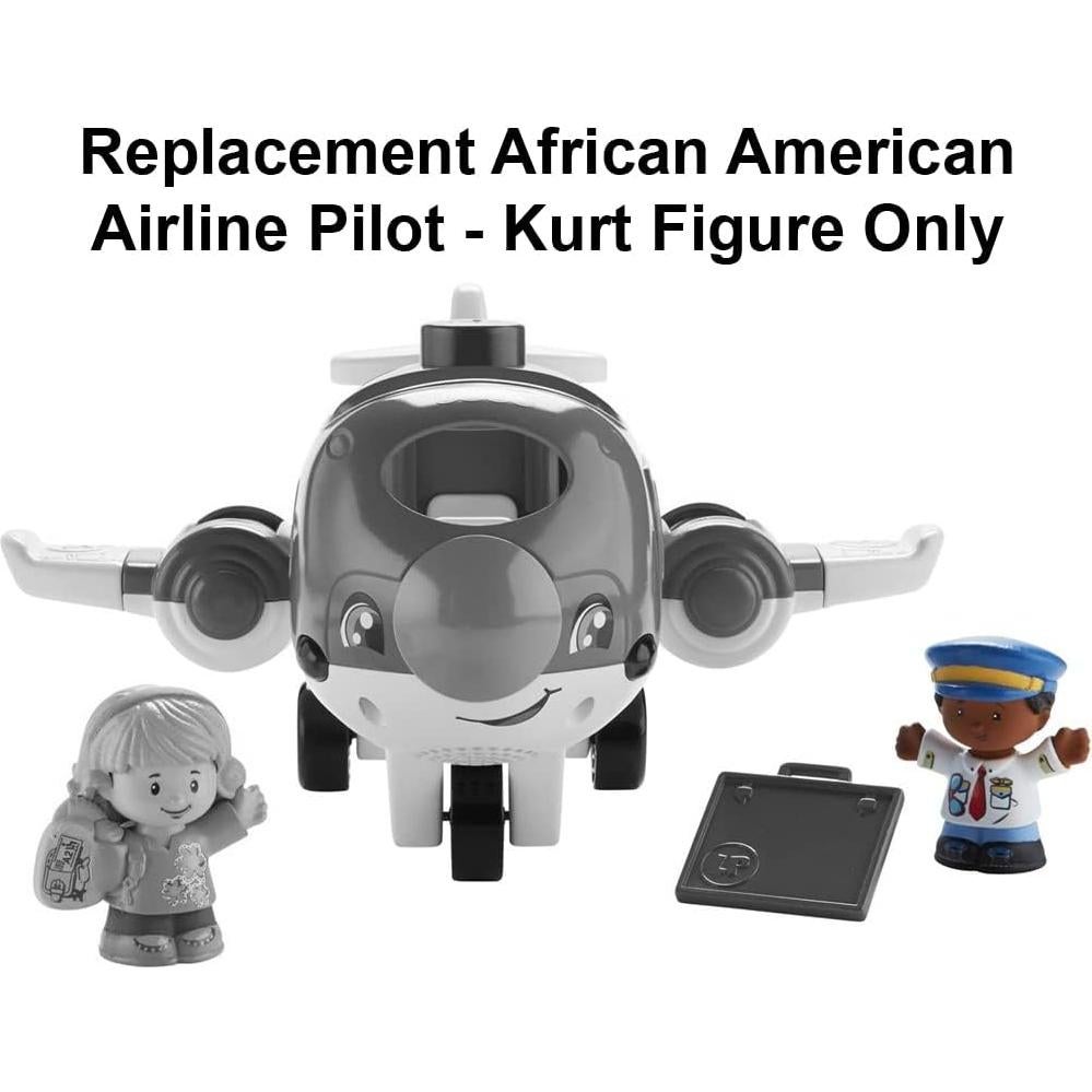 Figura de Piloto de Aerolínea Kurt Fisher-Price DJB53