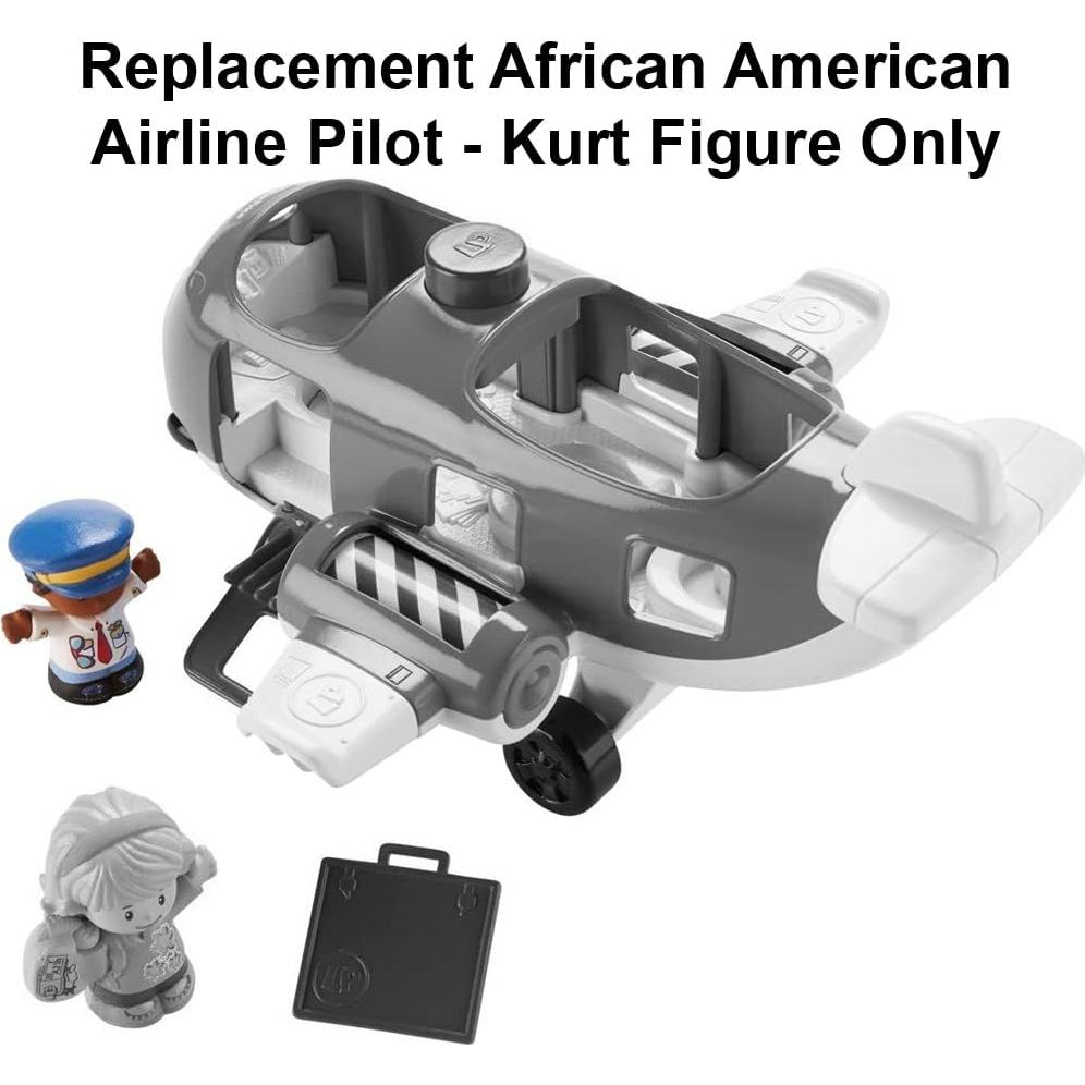 Figura de Piloto de Aerolínea Kurt Fisher-Price DJB53