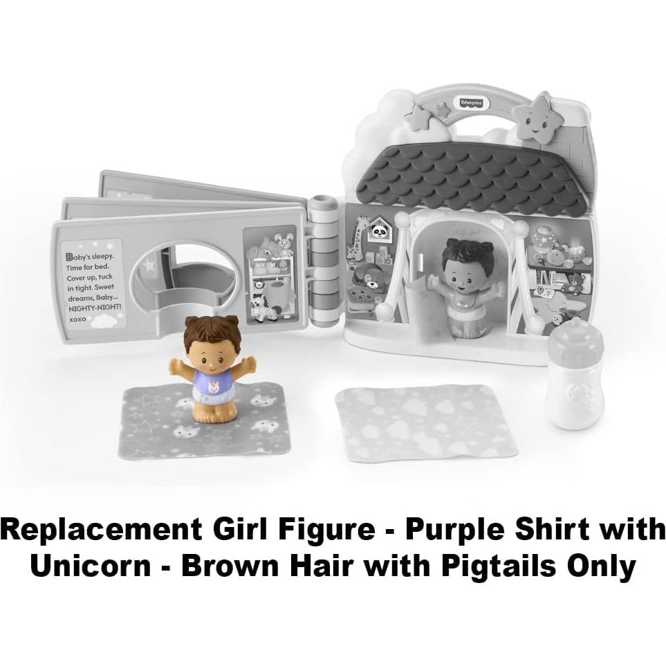 Figura de Gemela Niña de Reemplazo Fisher-Price GVH64