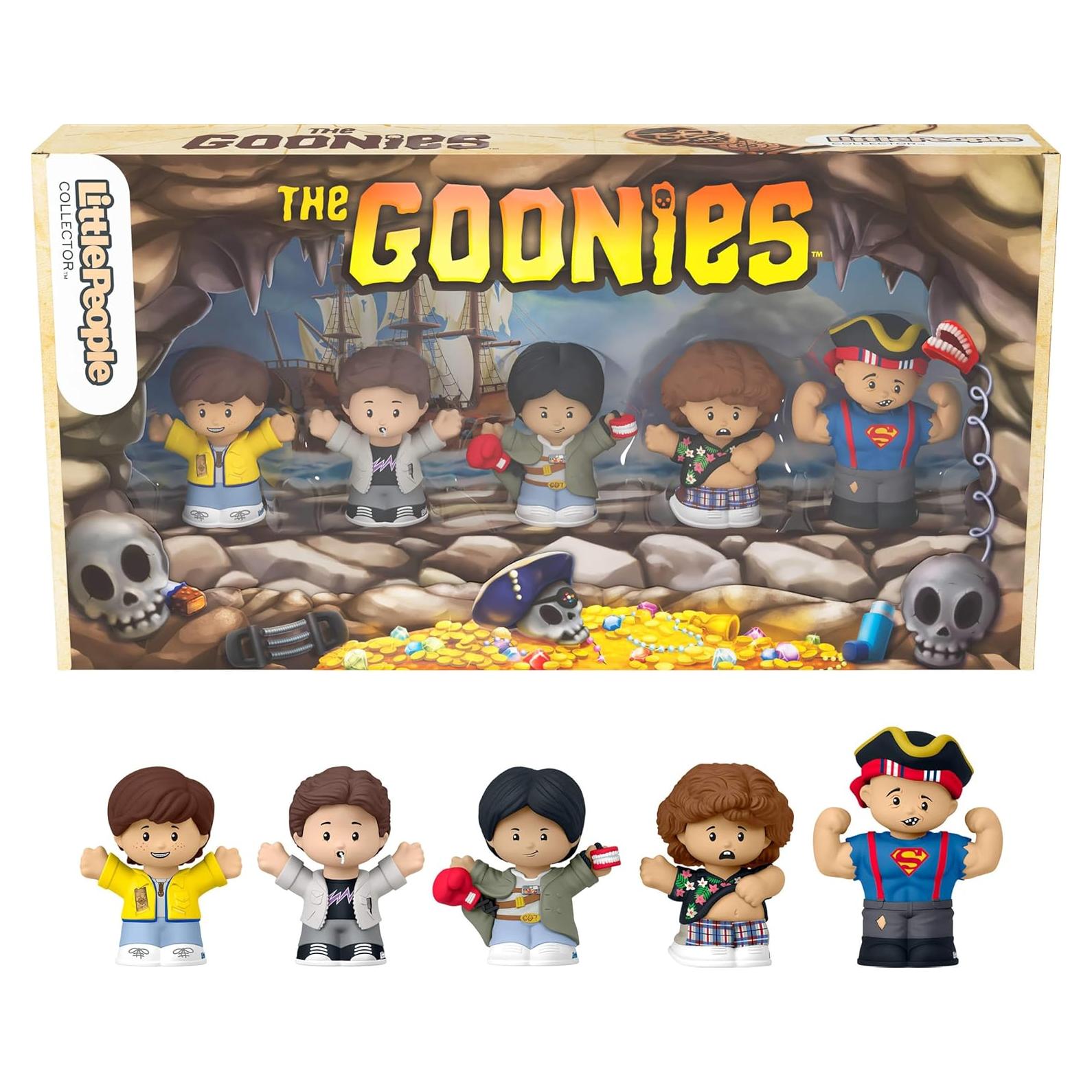 Conjunto de Figuras Little People Collector The Goonies - 5 Piezas
