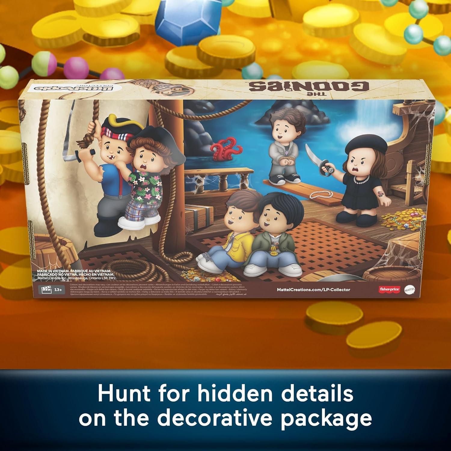 Conjunto de Figuras Little People Collector The Goonies - 5 Piezas