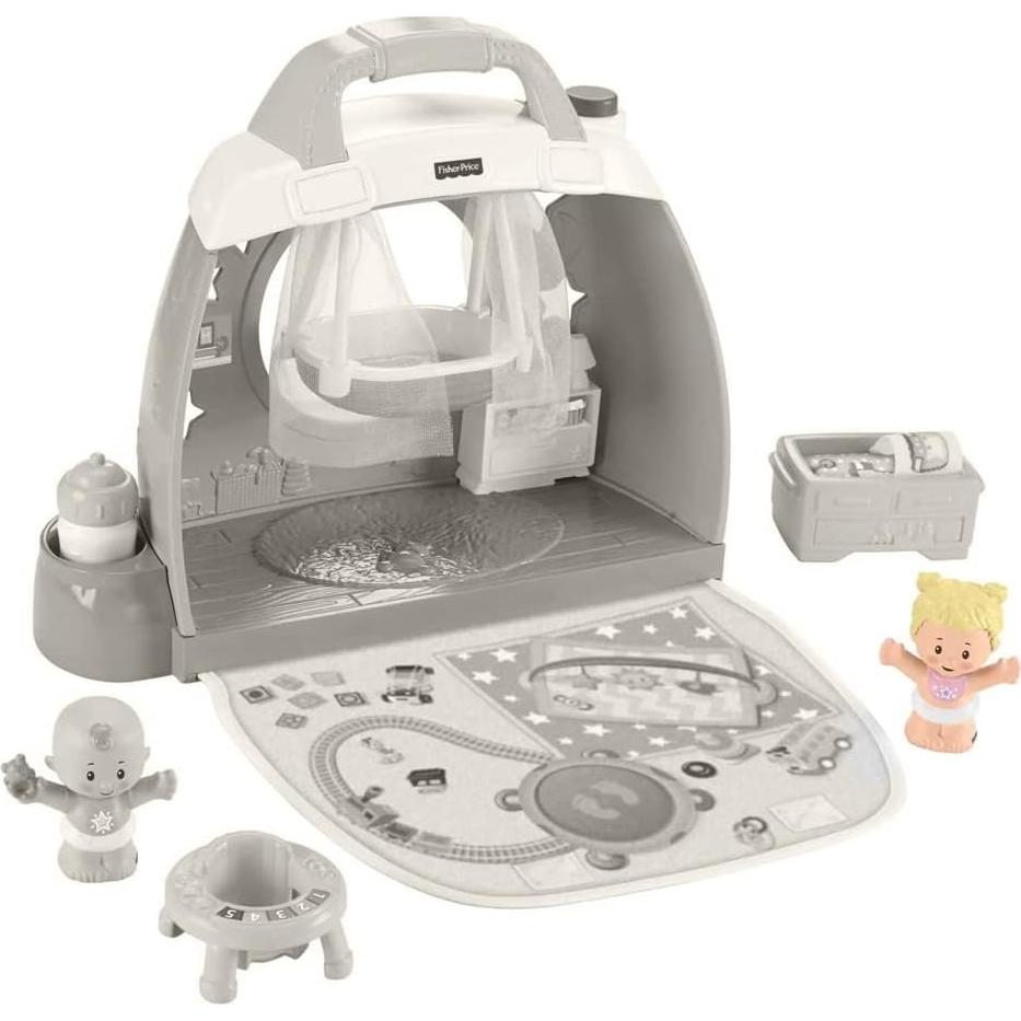 Figura de Bebé de Repuesto Fisher-Price GKP70 - Babero Rosa