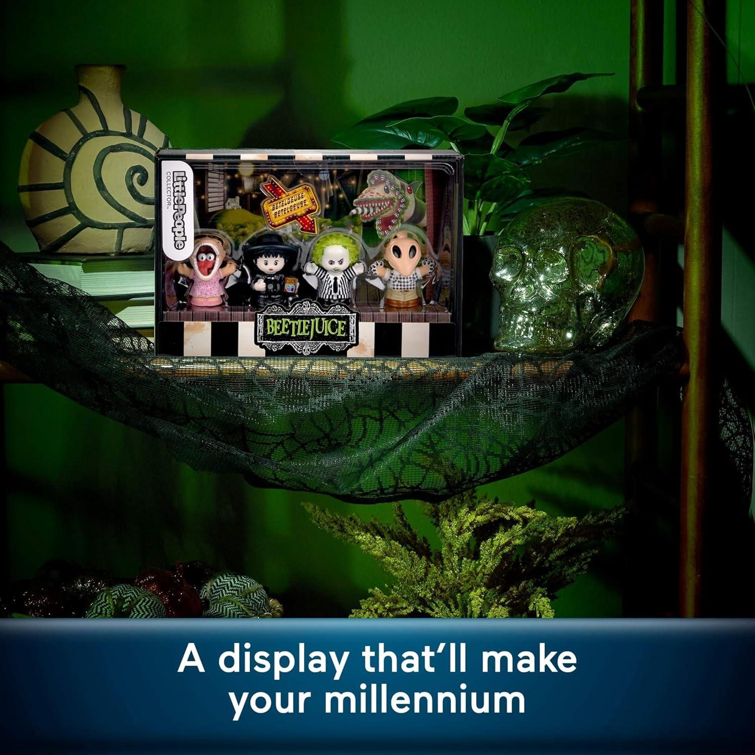 Conjunto de Figuras Beetlejuice Little People Collector - 4 Piezas