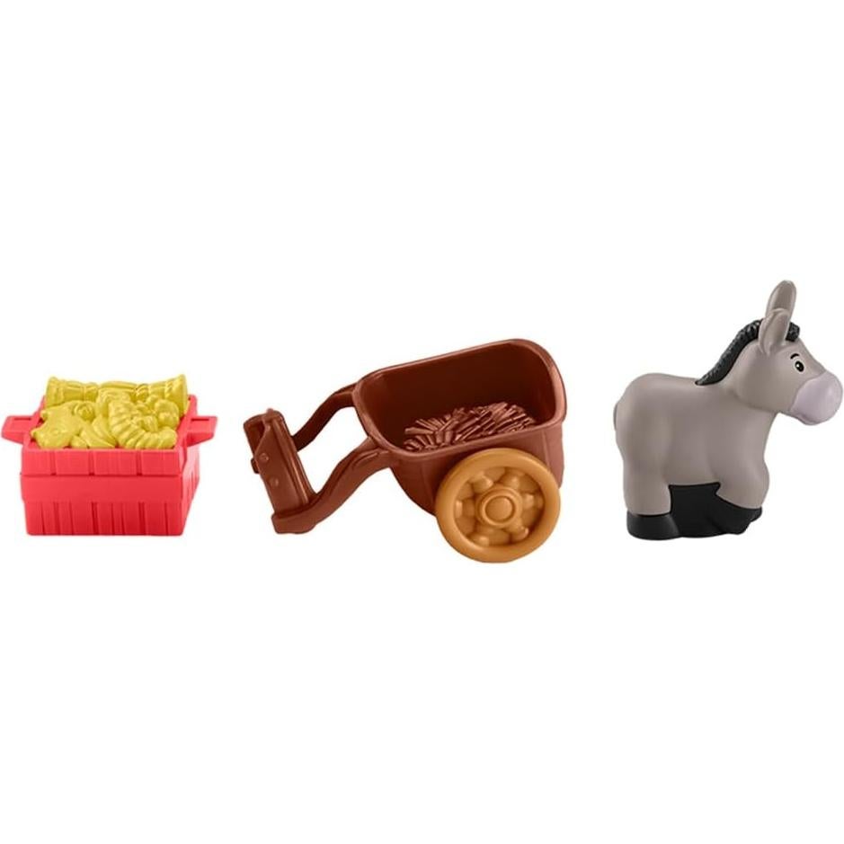 Pieza de Repuesto Fisher-Price HMX70 Burro Gris y Carro