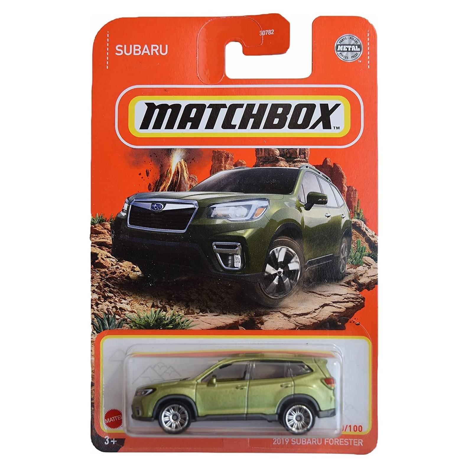 Auto a Escala Matchbox Subaru Forester 2019 Verde 17.3cm
