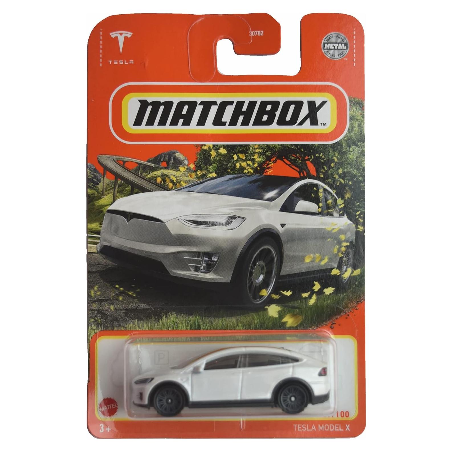 Auto a Escala Matchbox Tesla Model X 7.62cm