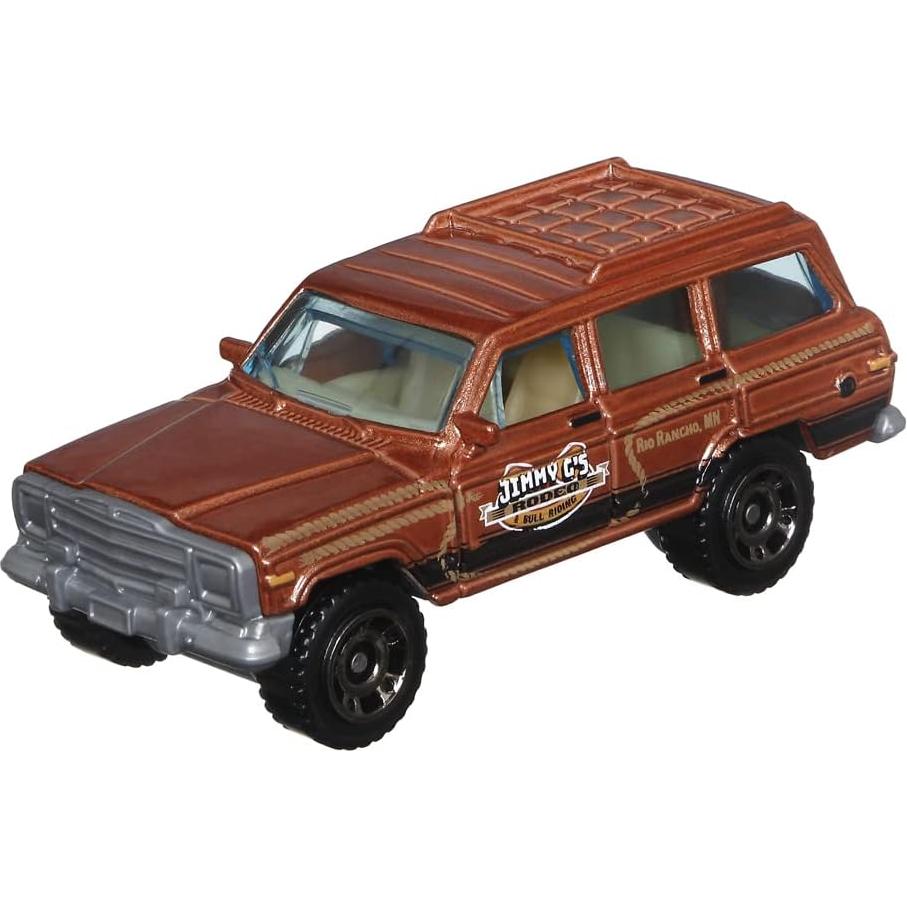 Juego de Vehículos de Juguete Matchbox Hitch & Haul - Rodeo Vaquero - Set de 6 Piezas