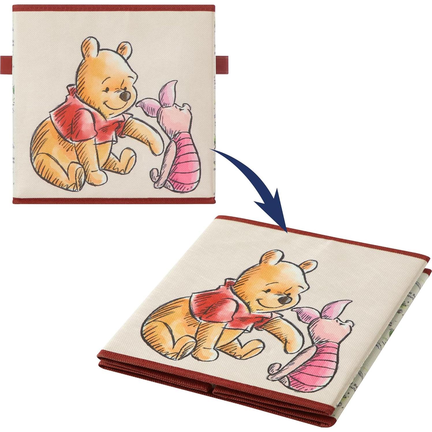Set de 2 Cubos de Almacenamiento Winnie the Pooh 25.4 cm