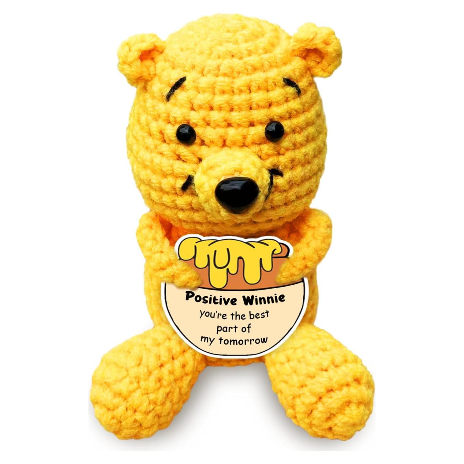 Muñeca Winnie Tejida - Regalo Inspirador para Mujeres 32g