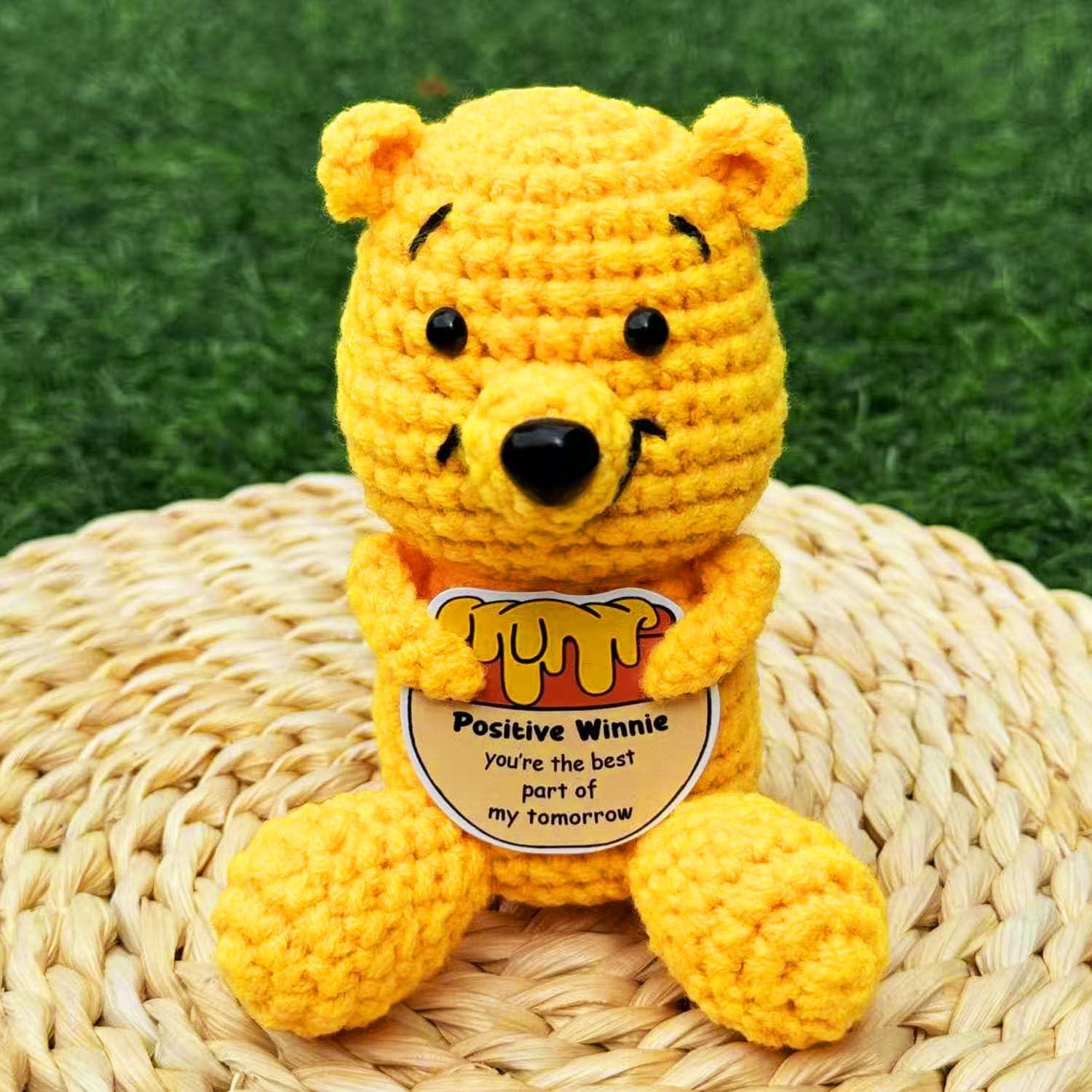 Muñeca Winnie Tejida - Regalo Inspirador para Mujeres 32g