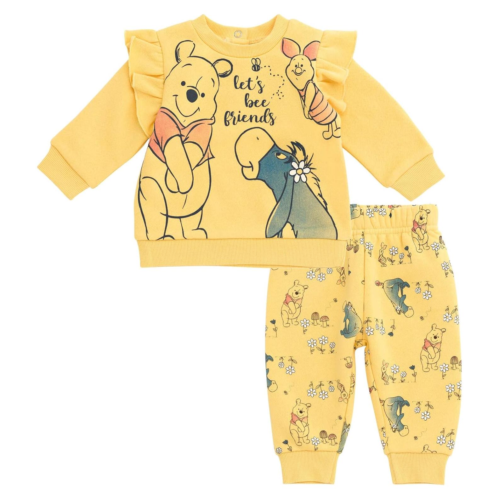 Conjunto Sudadera y Jogger Disney Winnie the Pooh Niñas 12 Meses