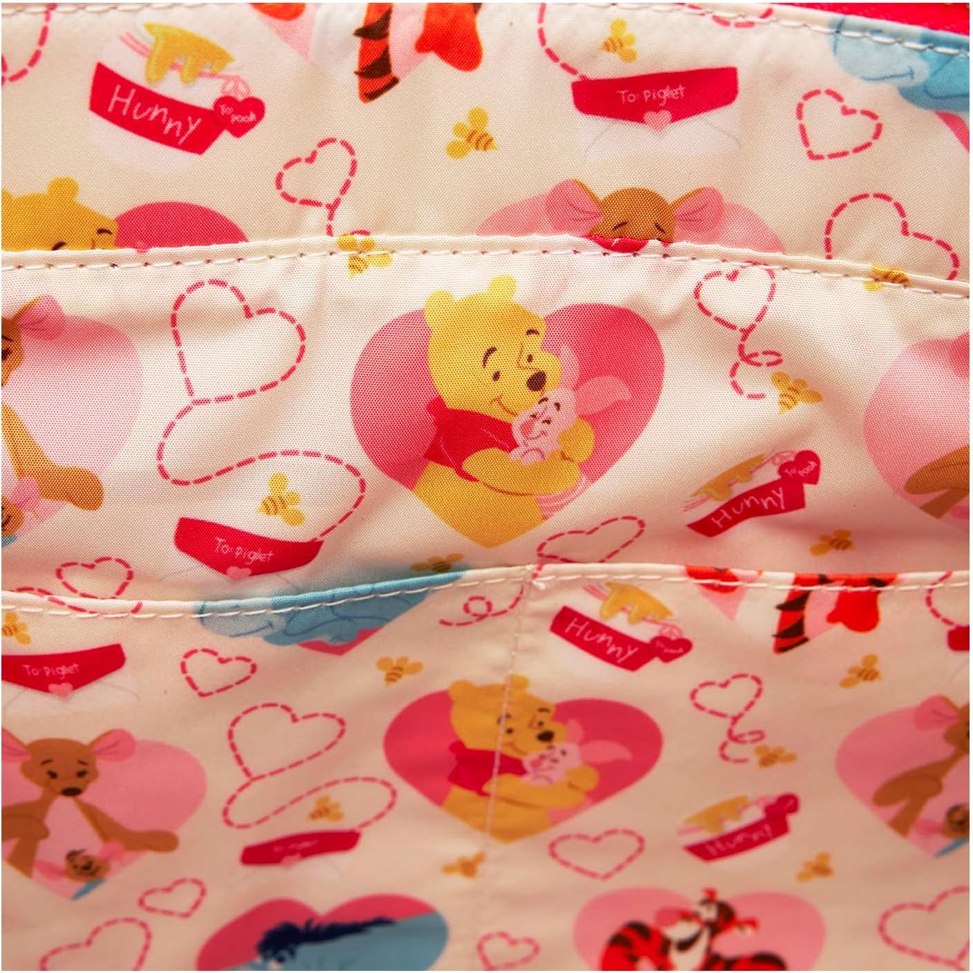 Mochila y bolsa tote Loungefly Disney Winnie Pooh 30x7.6x27.9cm