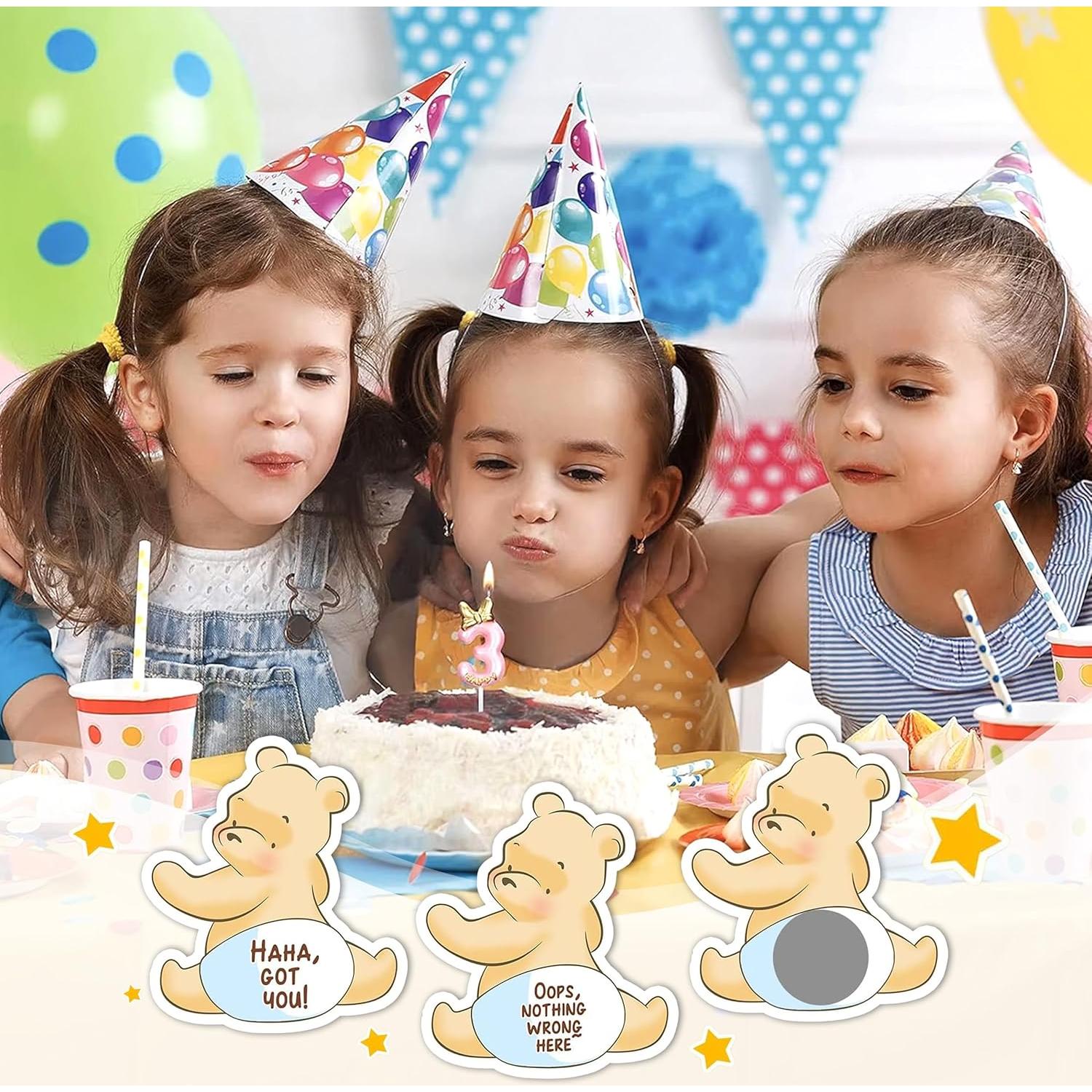 Juego de Tarjetas Rasca y Gana MUNIMJI 38 PCS Winnie Pooh