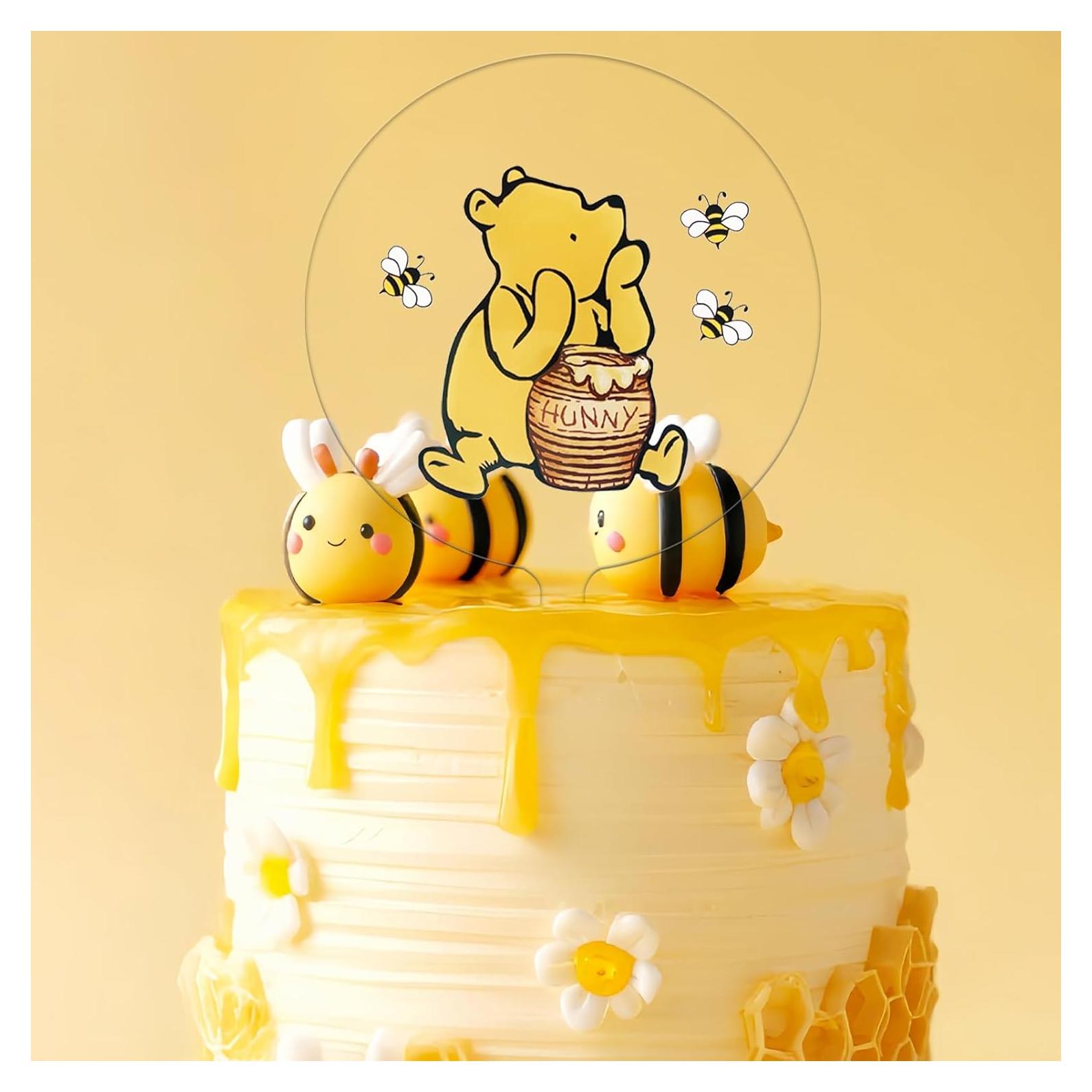 Topper de Pastel Winnie Pooh MEMOVAN 12.7 cm Acrílico