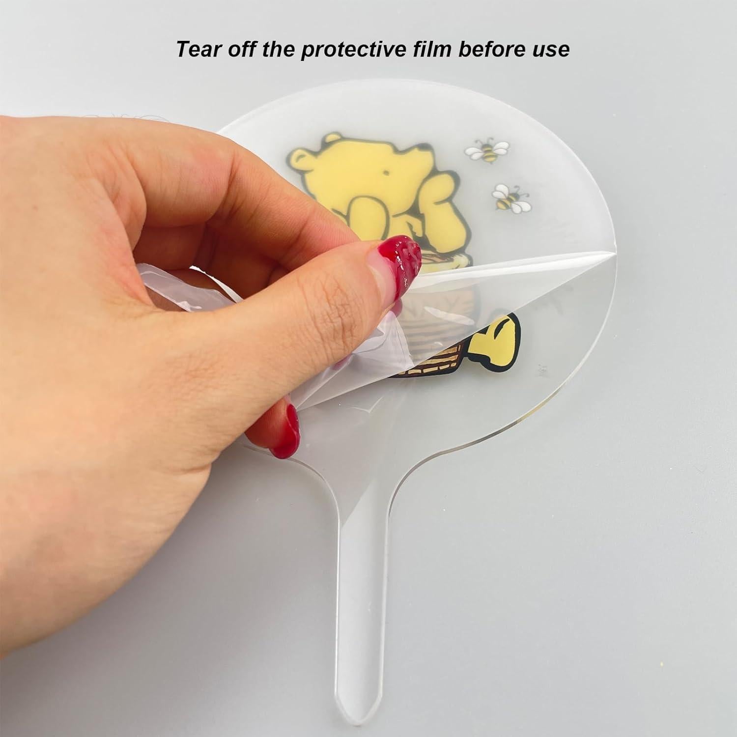 Topper de Pastel Winnie Pooh MEMOVAN 12.7 cm Acrílico