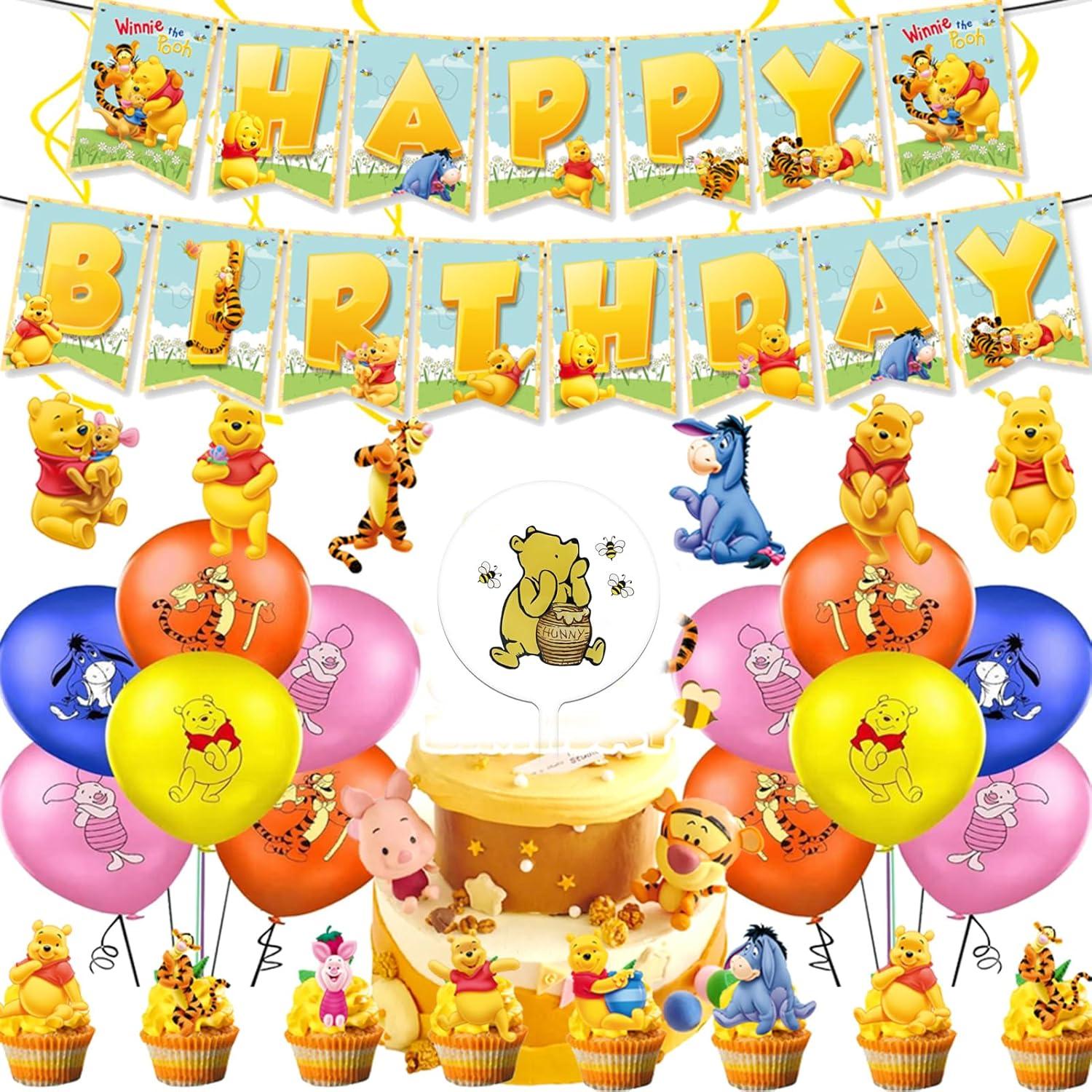 Topper de Pastel Winnie Pooh MEMOVAN 12.7 cm Acrílico