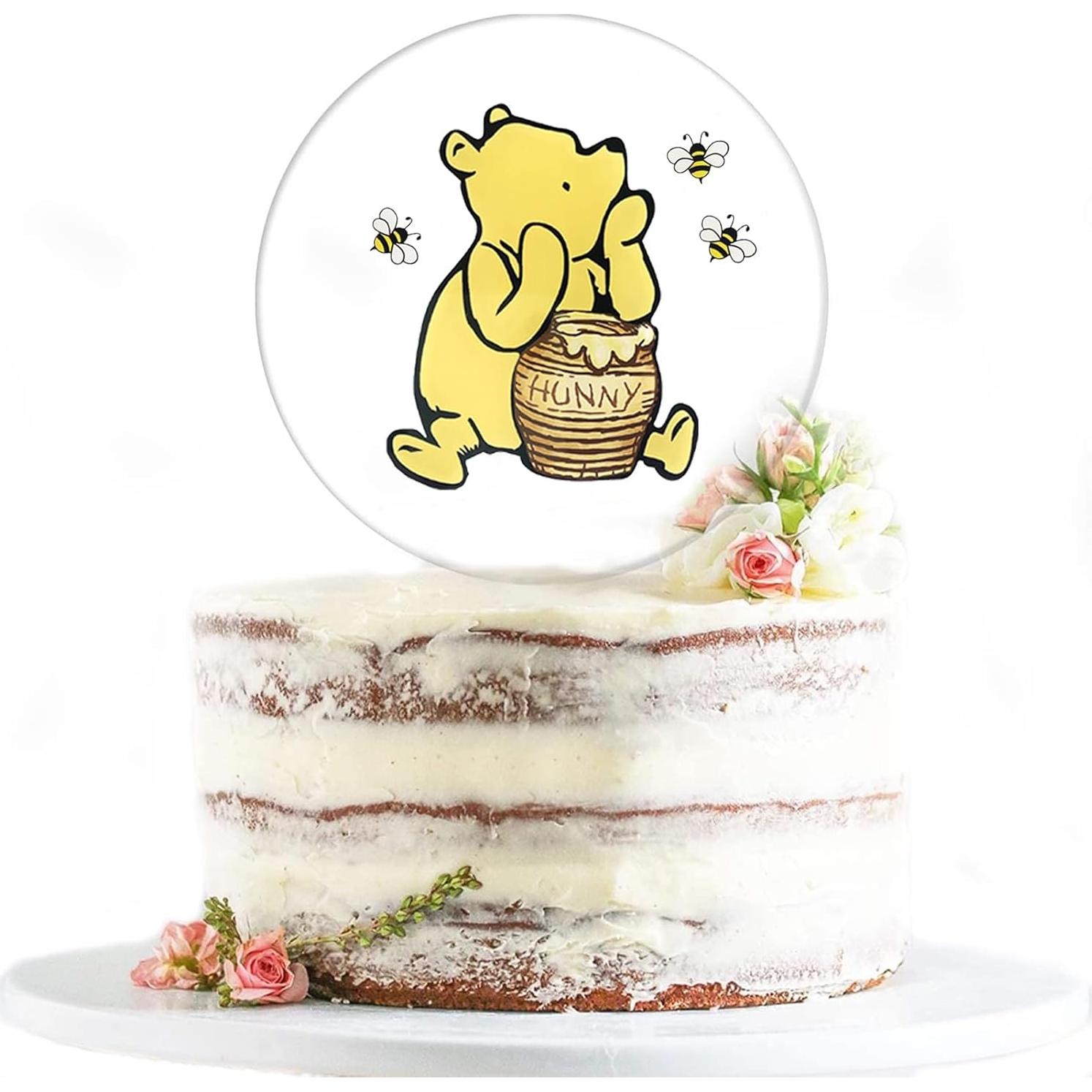 Topper de Pastel Winnie Pooh MEMOVAN 12.7 cm Acrílico