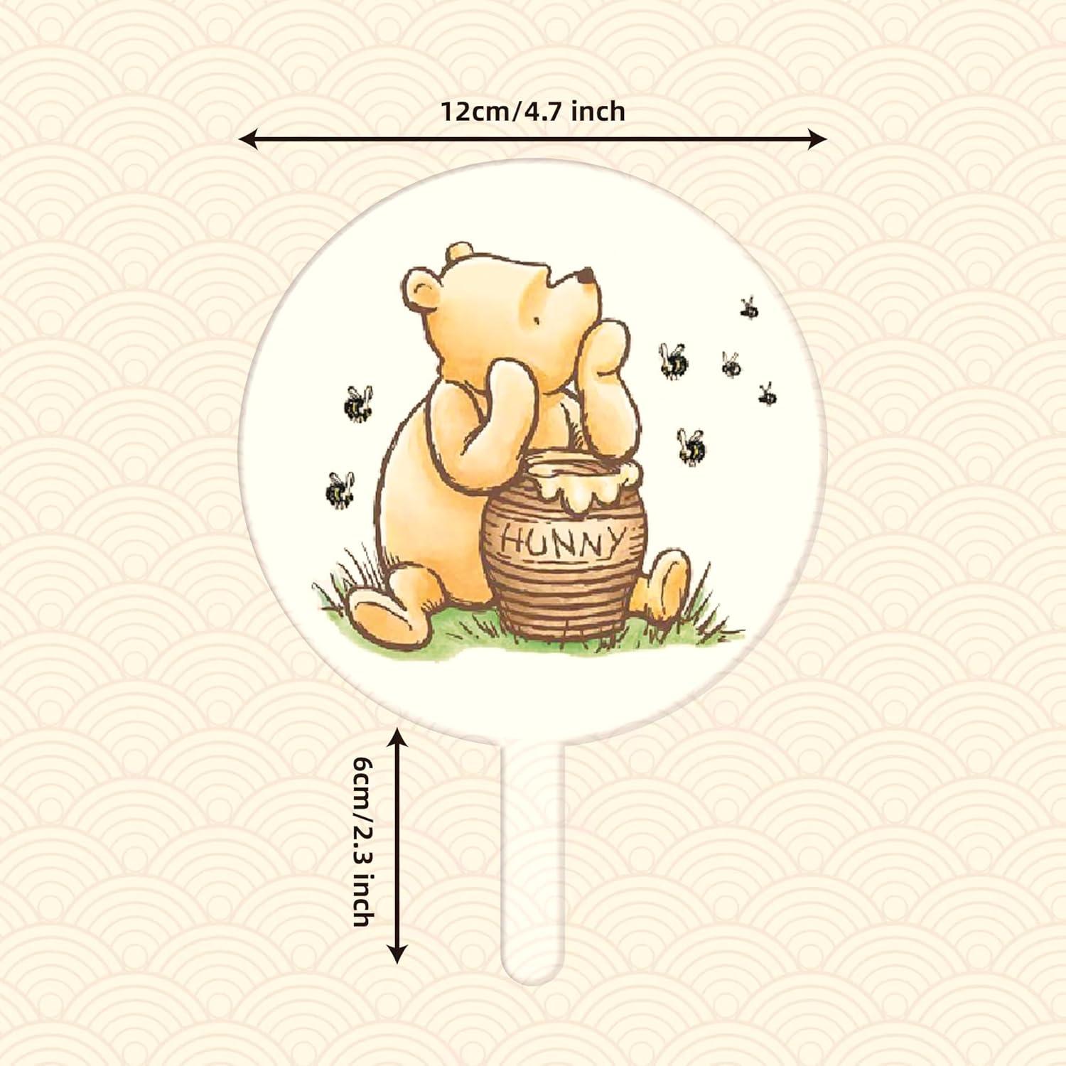 Adorno de Pastel Winnie Pooh Acrílico 11.9 cm Unbala