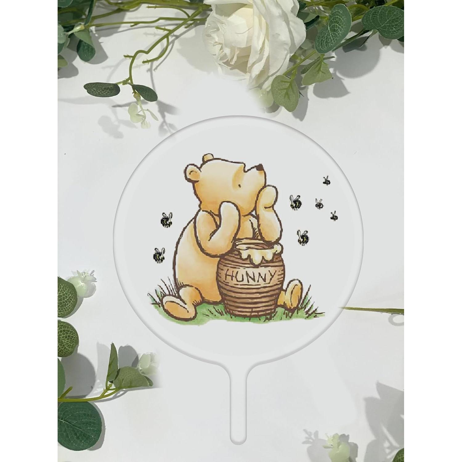 Adorno de Pastel Winnie Pooh Acrílico 11.9 cm Unbala