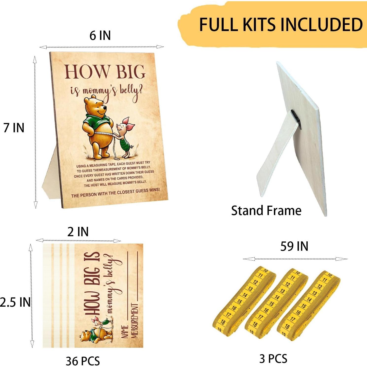 Juego de Adivinanza de Oso FurPaw con 36 Tarjetas y Tablero