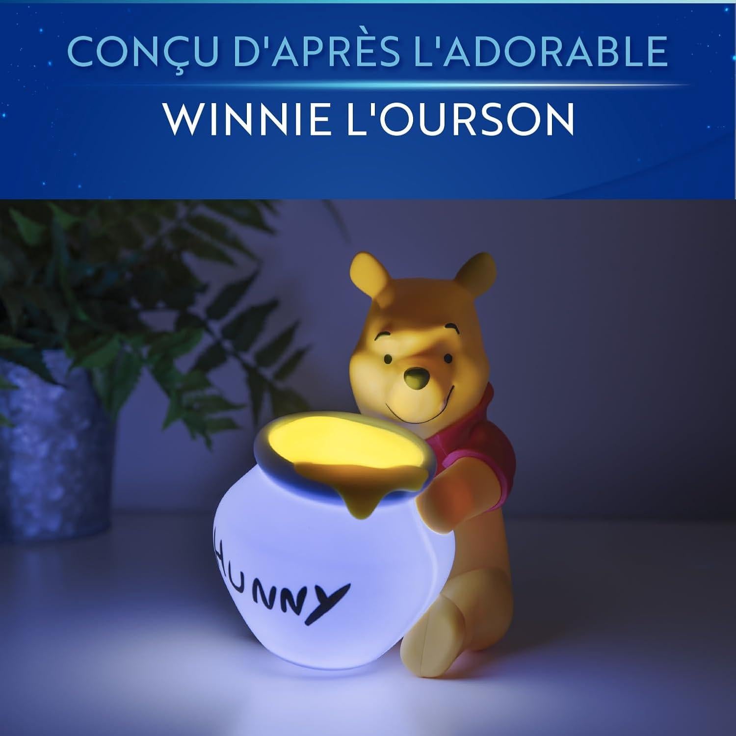 Lámpara Nocturna Infantil Paladone Winnie The Pooh 16.5cm