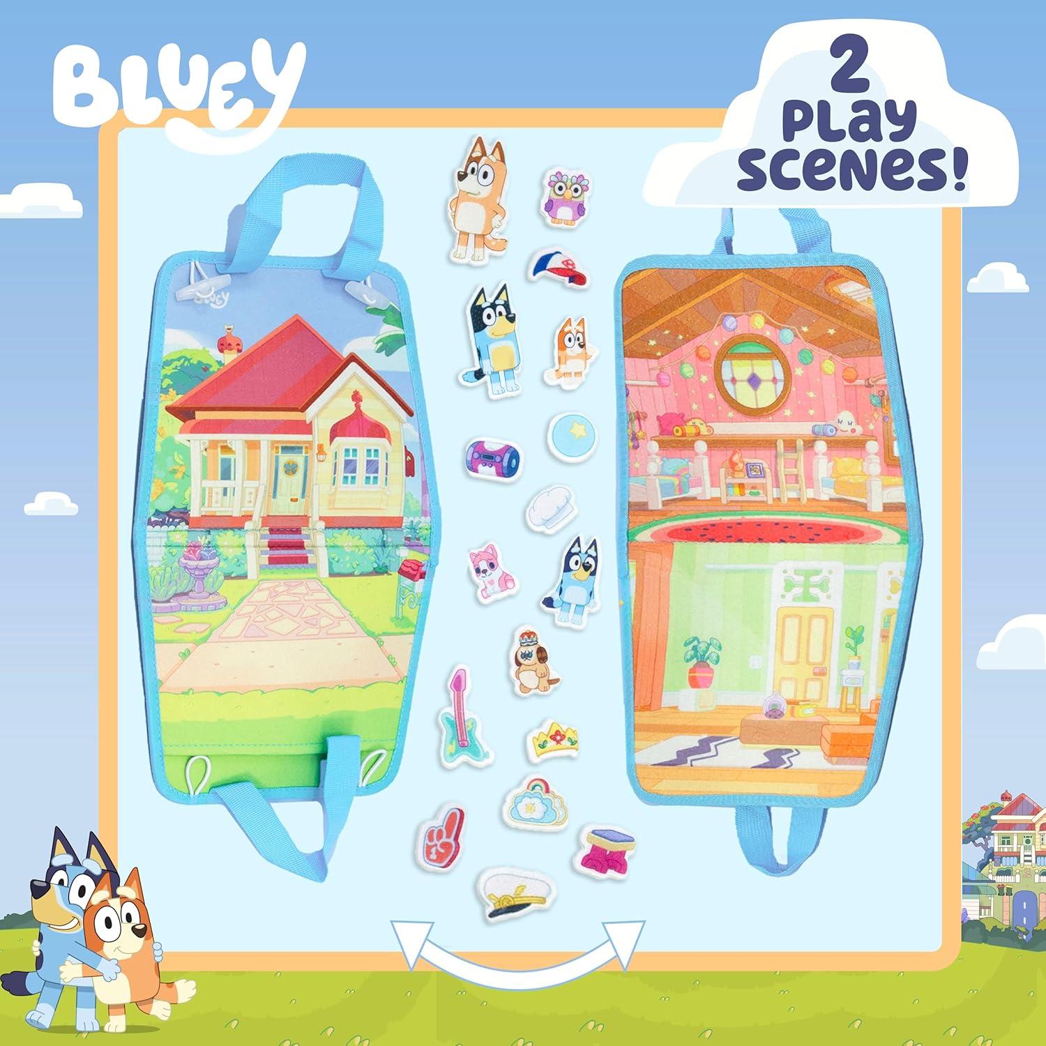 Conjunto de Disfraces Creativos Bluey - Capa, Corona y Más