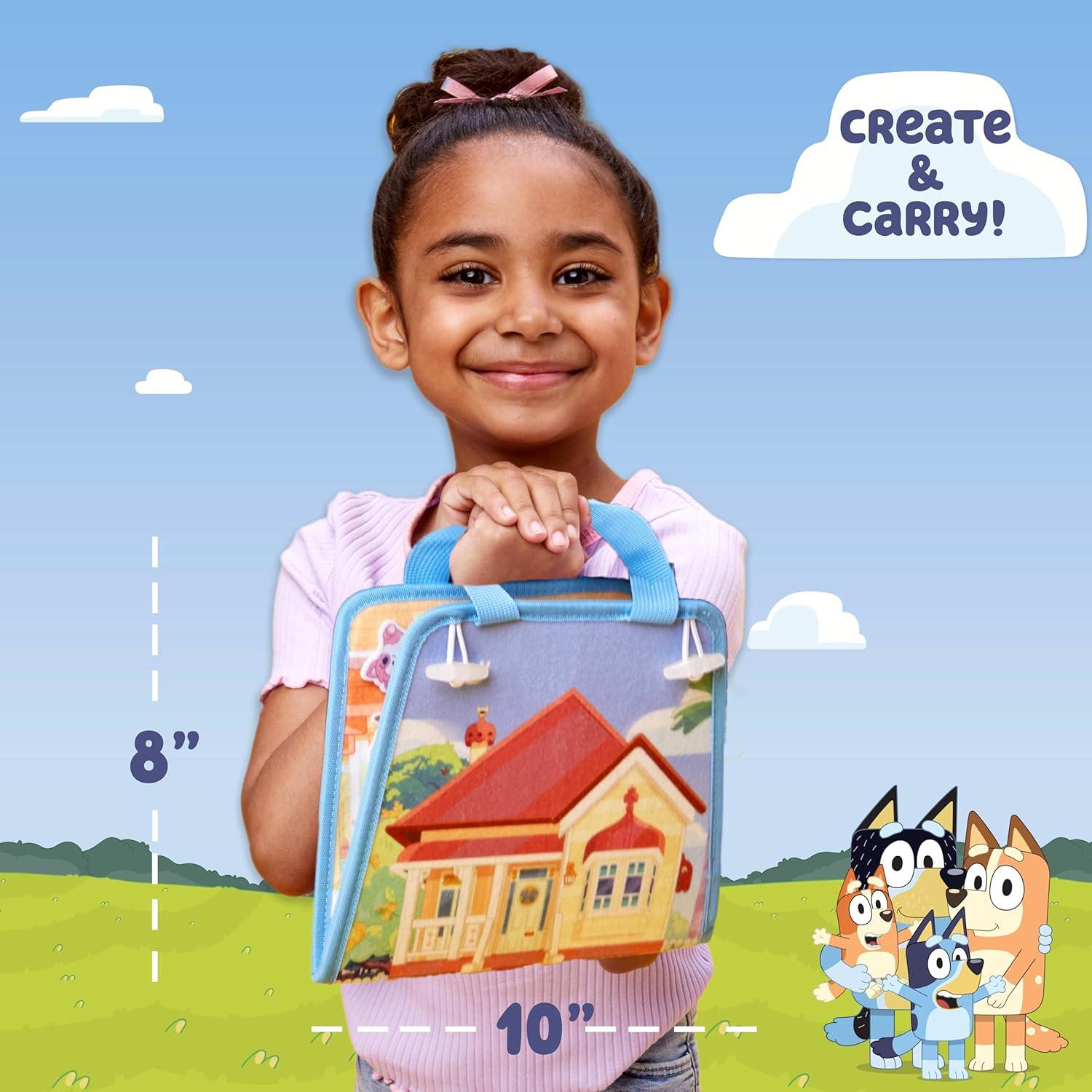 Conjunto de Disfraces Creativos Bluey - Capa, Corona y Más