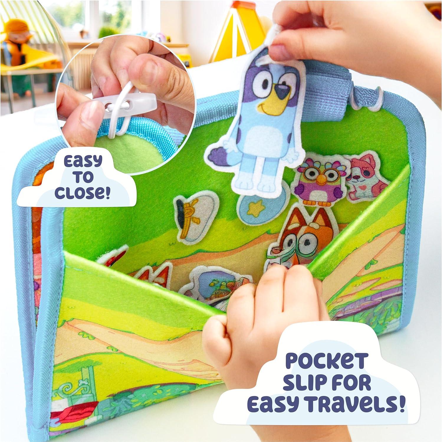 Conjunto de Disfraces Creativos Bluey - Capa, Corona y Más