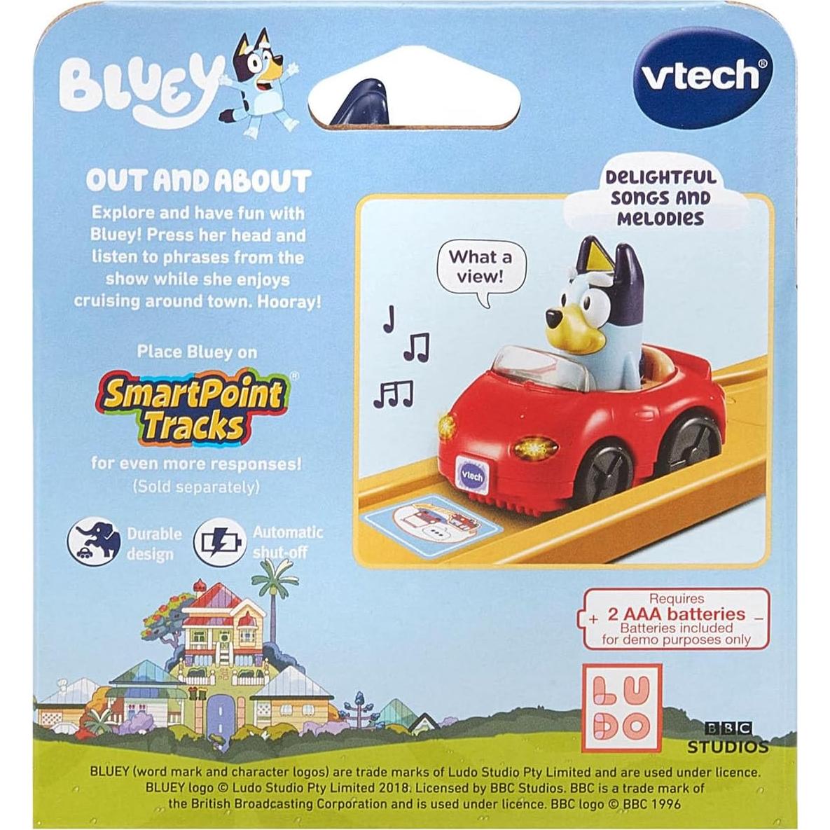 Coche Convertible Escape Bluey VTech para Niños 1.5+ Años