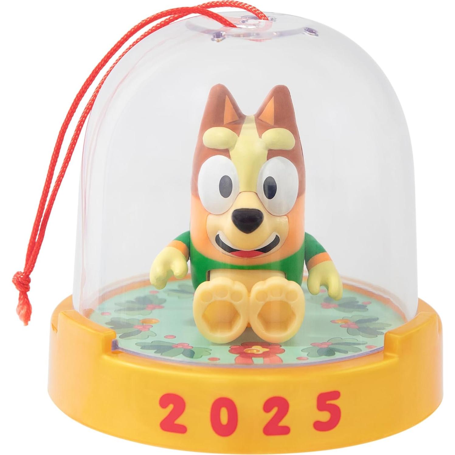 Adornos Navideños Bluey y Bingo 2025 - Figuras Poseables