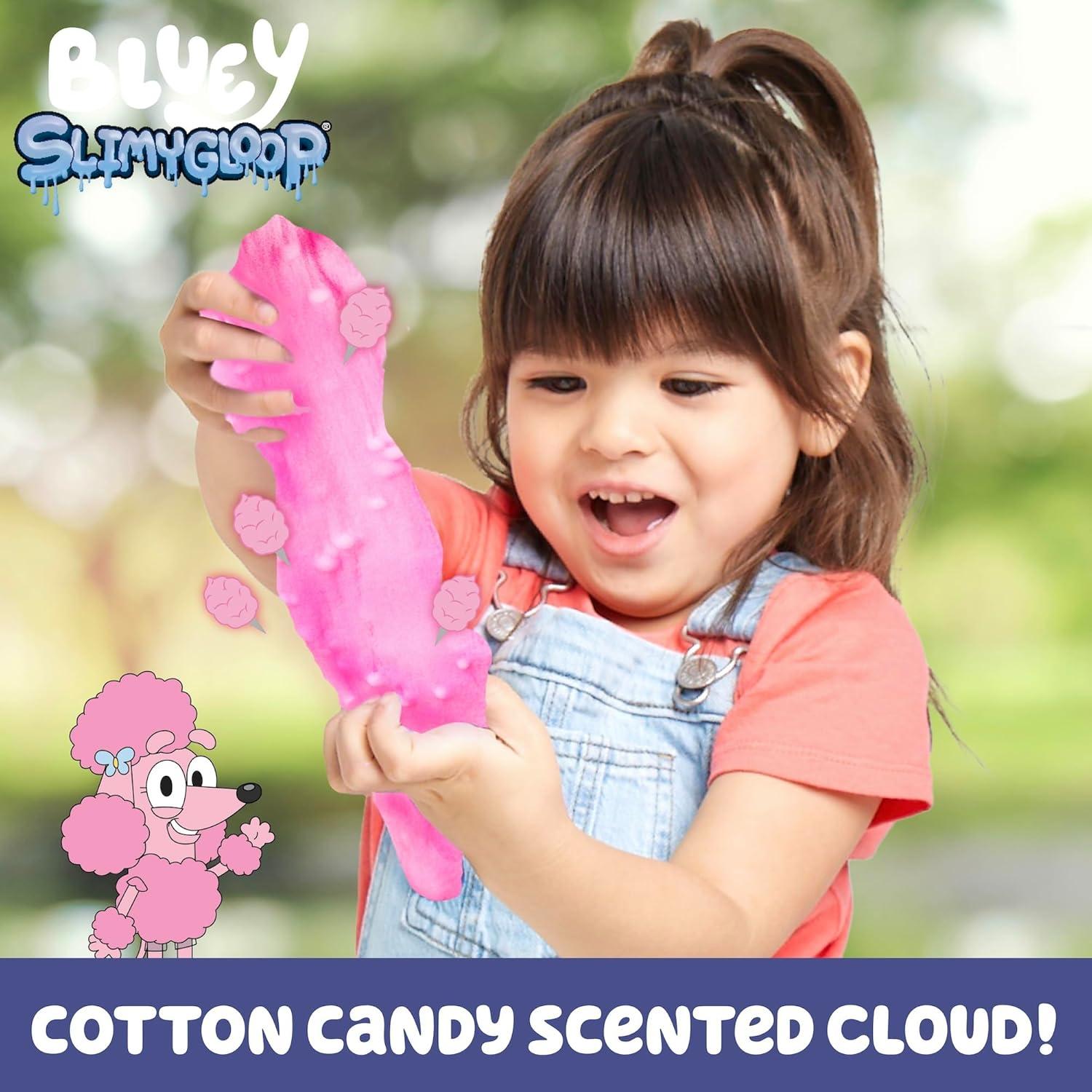 Coco Premium Nube Slime 226g Algodón de Azúcar Bluey