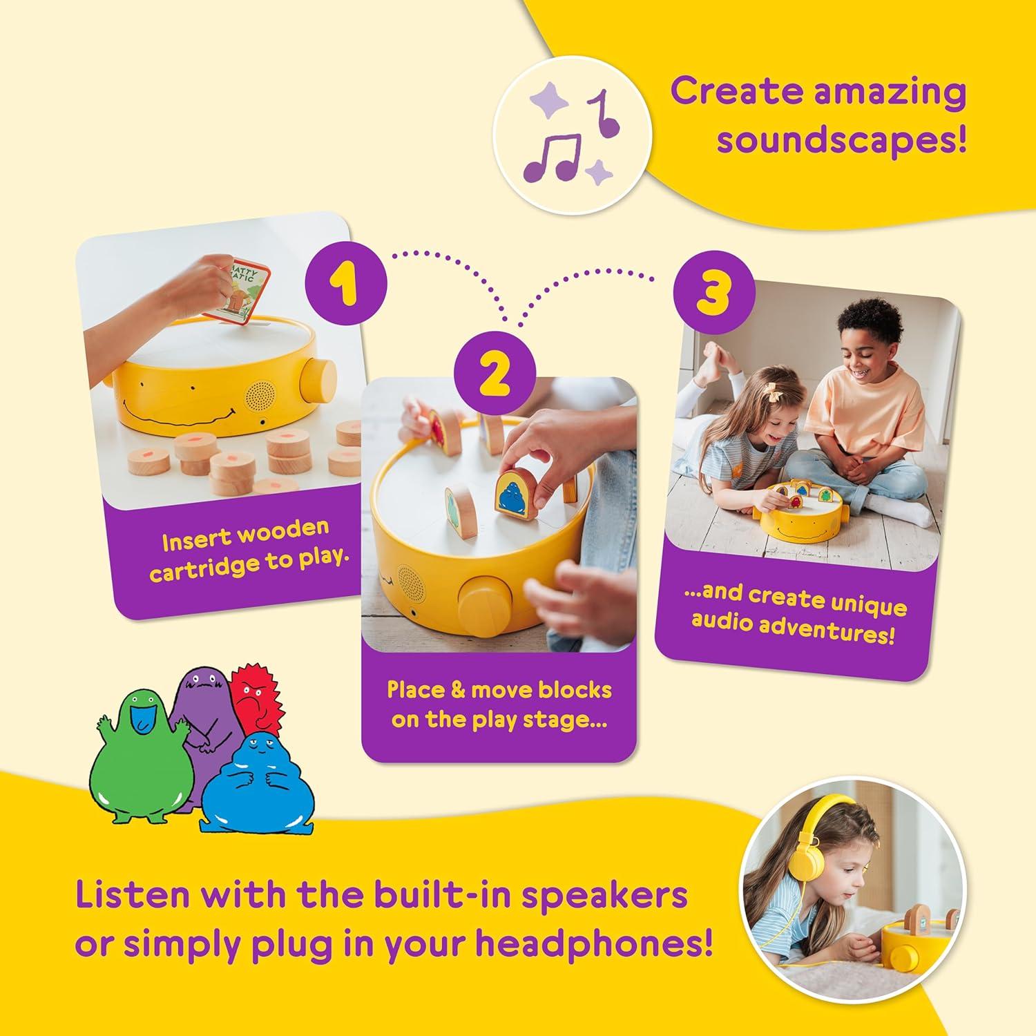 Juego Interactivo de Audio Qubitunes para Niños 3-8 Años