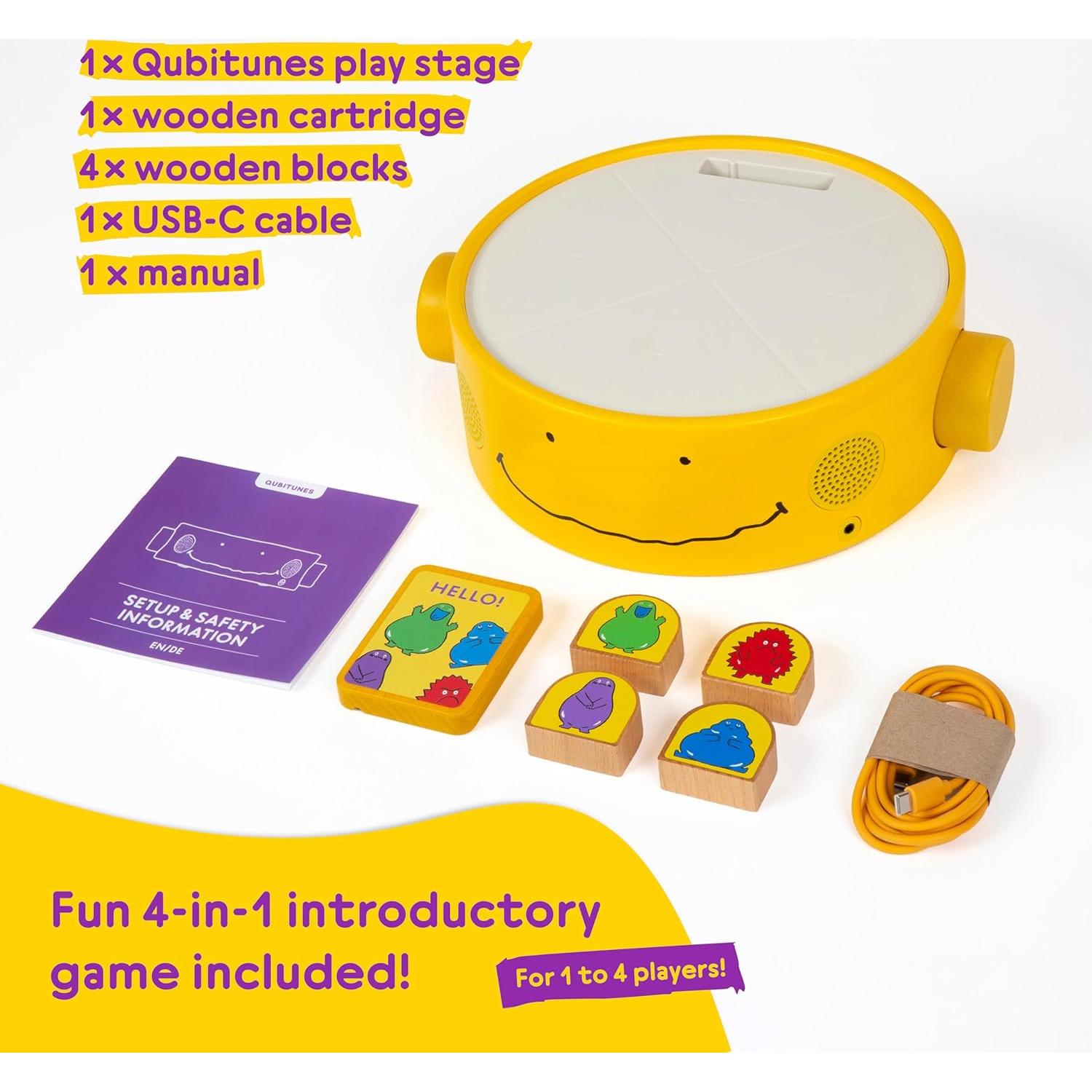 Juego Interactivo de Audio Qubitunes para Niños 3-8 Años
