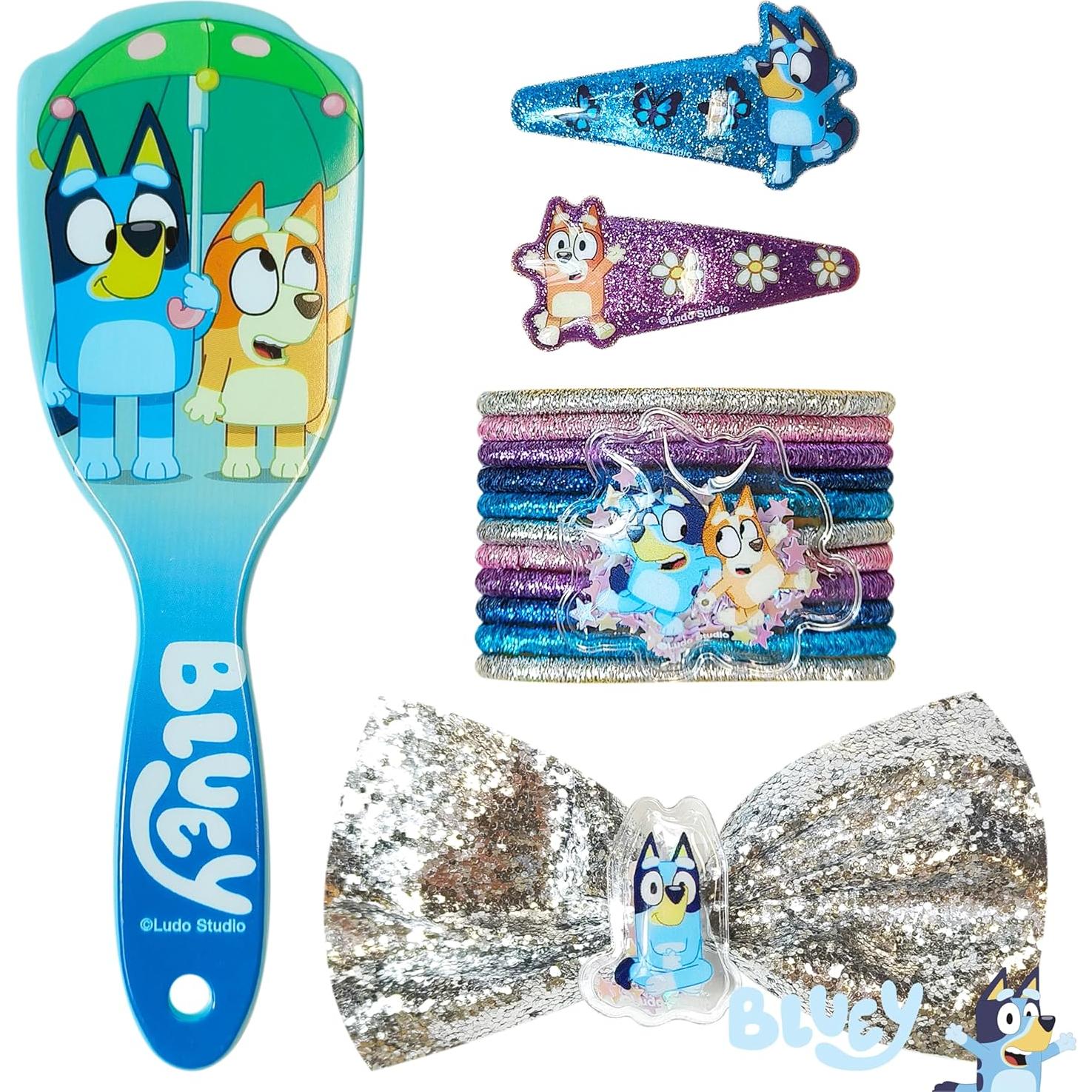 Conjunto de Accesorios para el Cabello LUV HER Bluey 15 Piezas