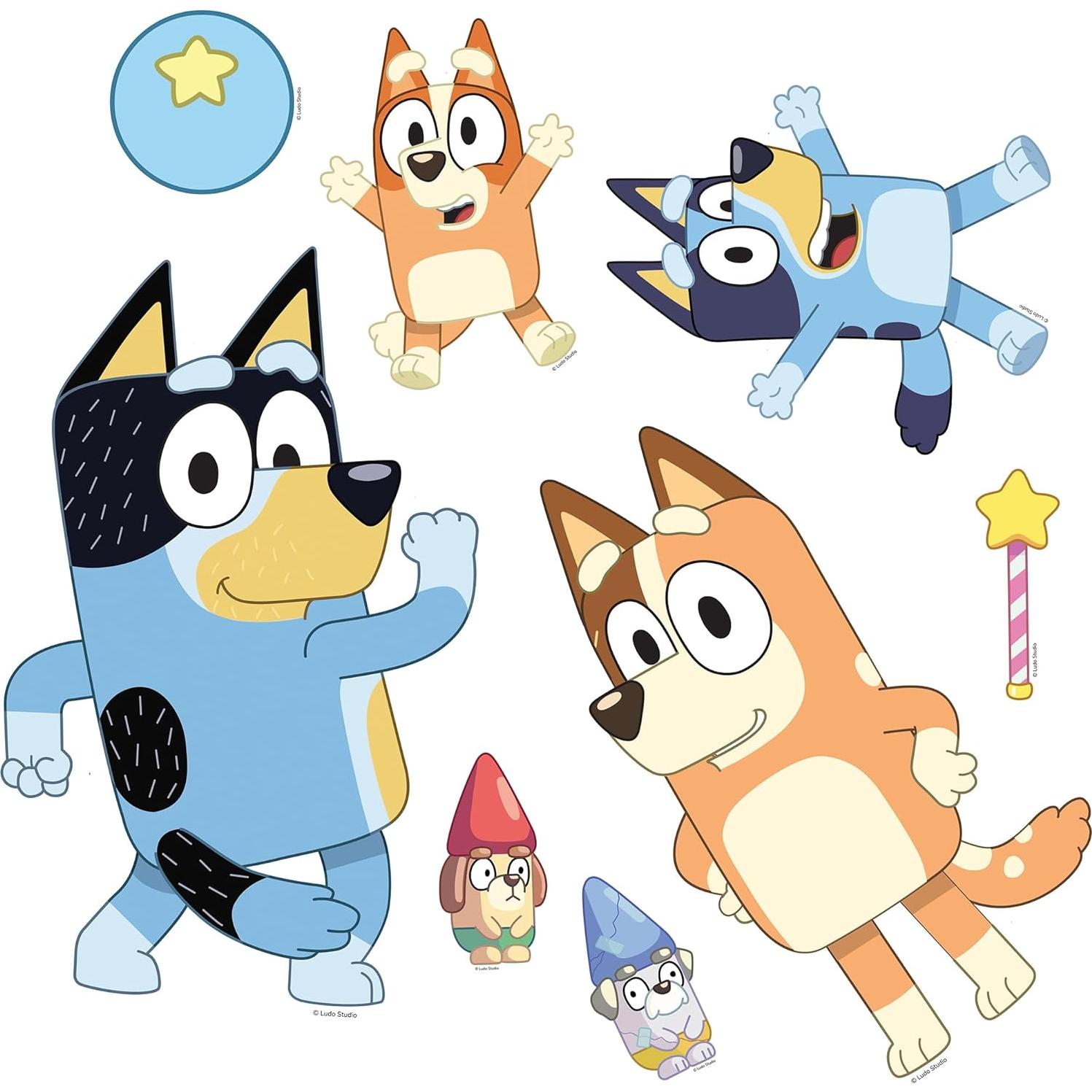 Kit de Decoración para Maletero Bluey - Disfraz Oficial