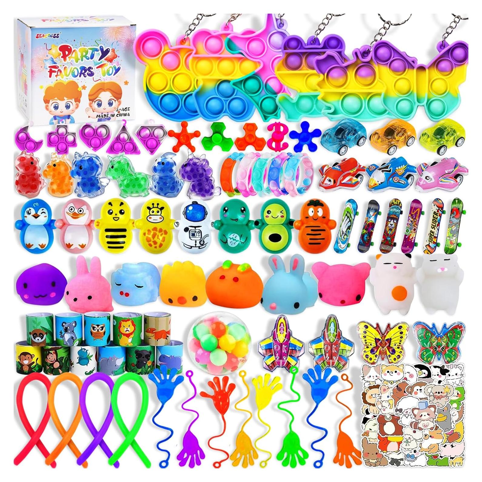 Paquete de 145 Juguetes Fidget SeaCross para Niños